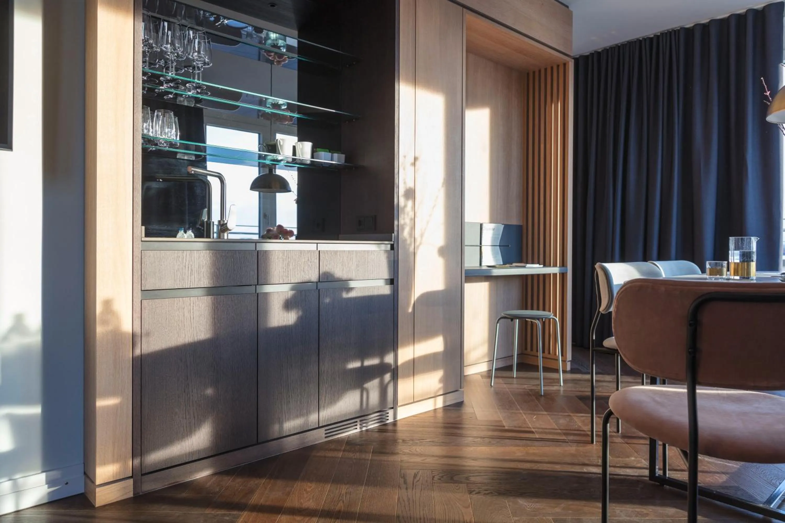 Living room in SOLLER Business Hotel - Munich Airport MUC