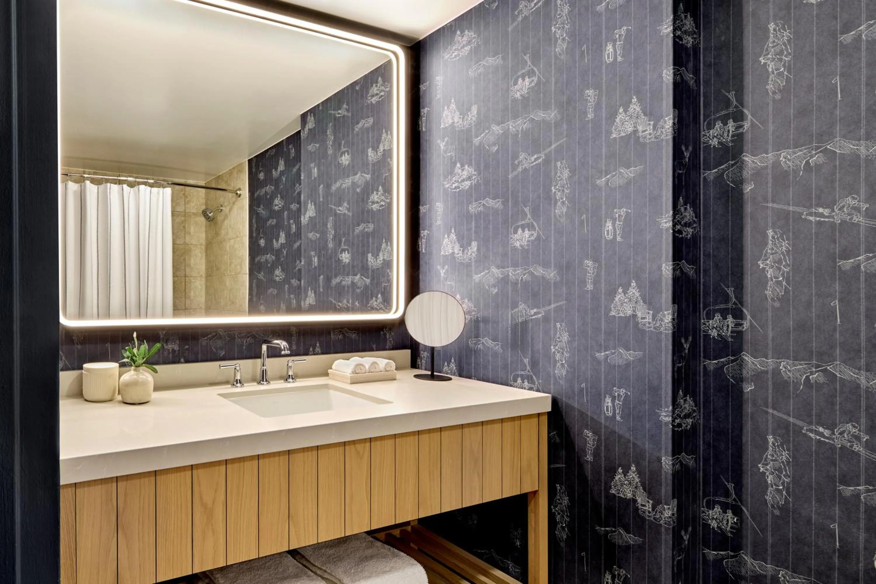 Bathroom in Omni Interlocken Hotel