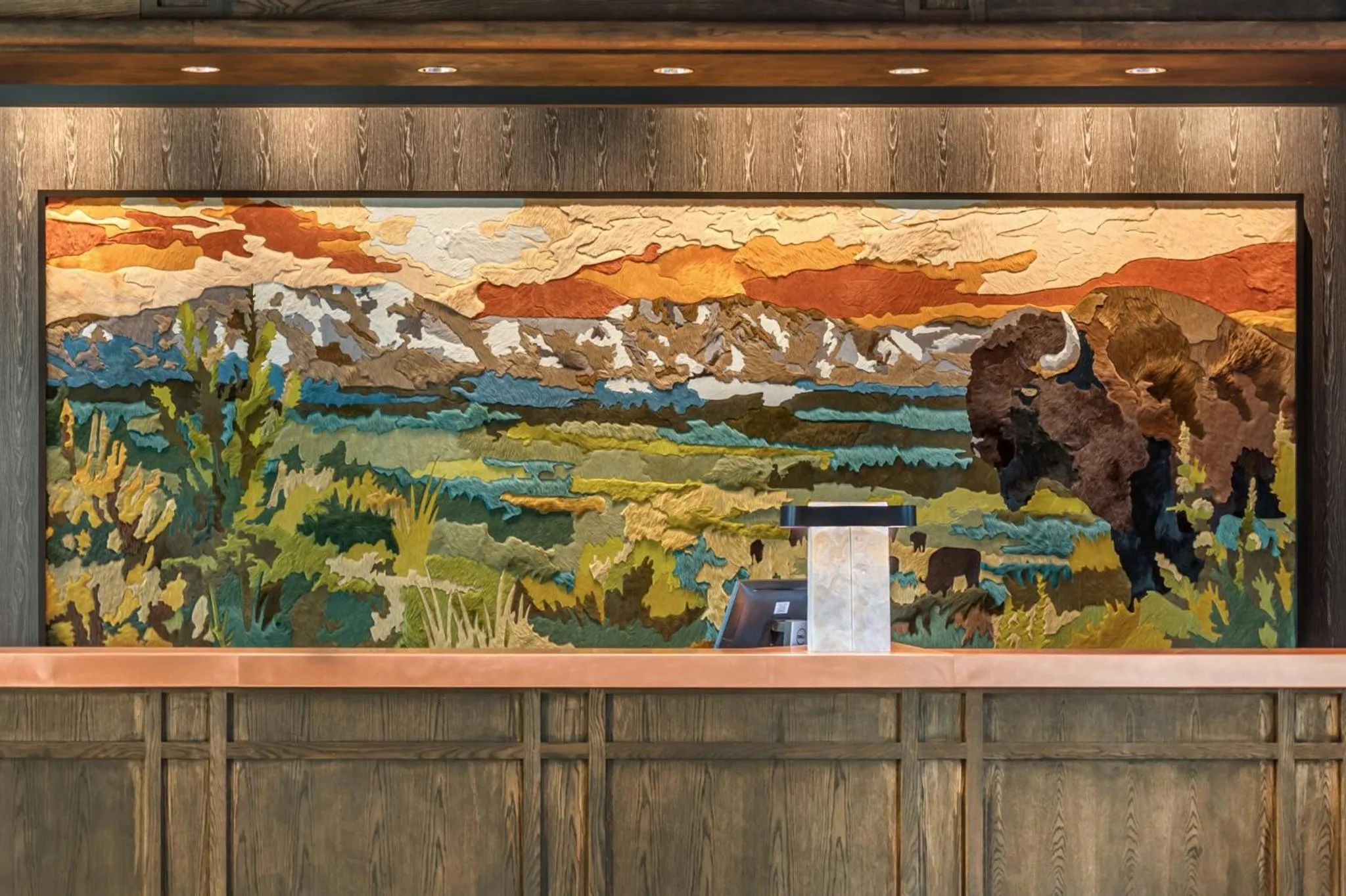 Lobby or reception in Omni Interlocken Hotel