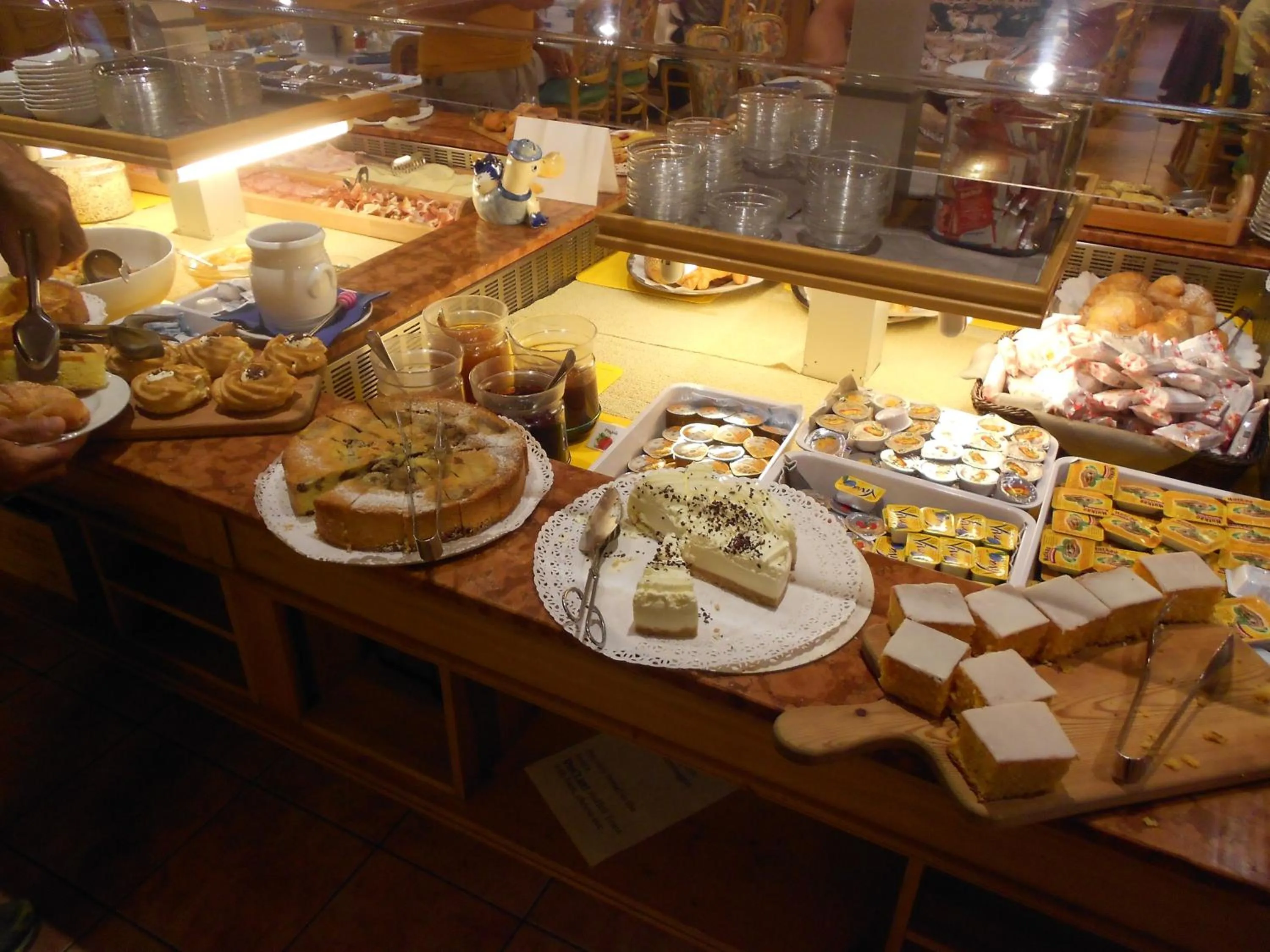 Continental breakfast in Hotel San Marco