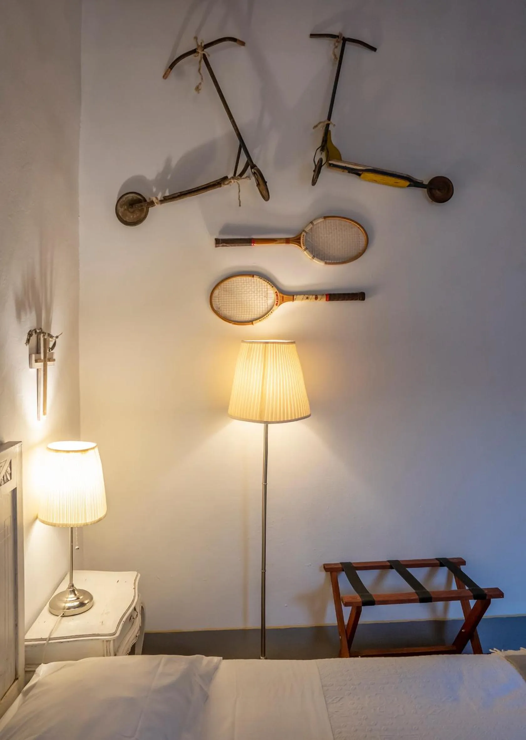 Decorative detail, Bed in Le Terrazze Del Chianti b&b Residenza d'Epoca e di Charme