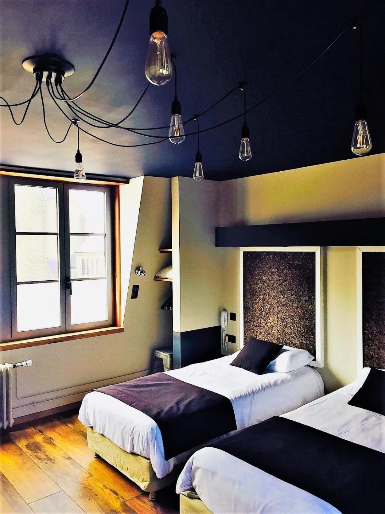 Photo of the whole room, Bed in Hôtel - Restaurant Au Tonnelier