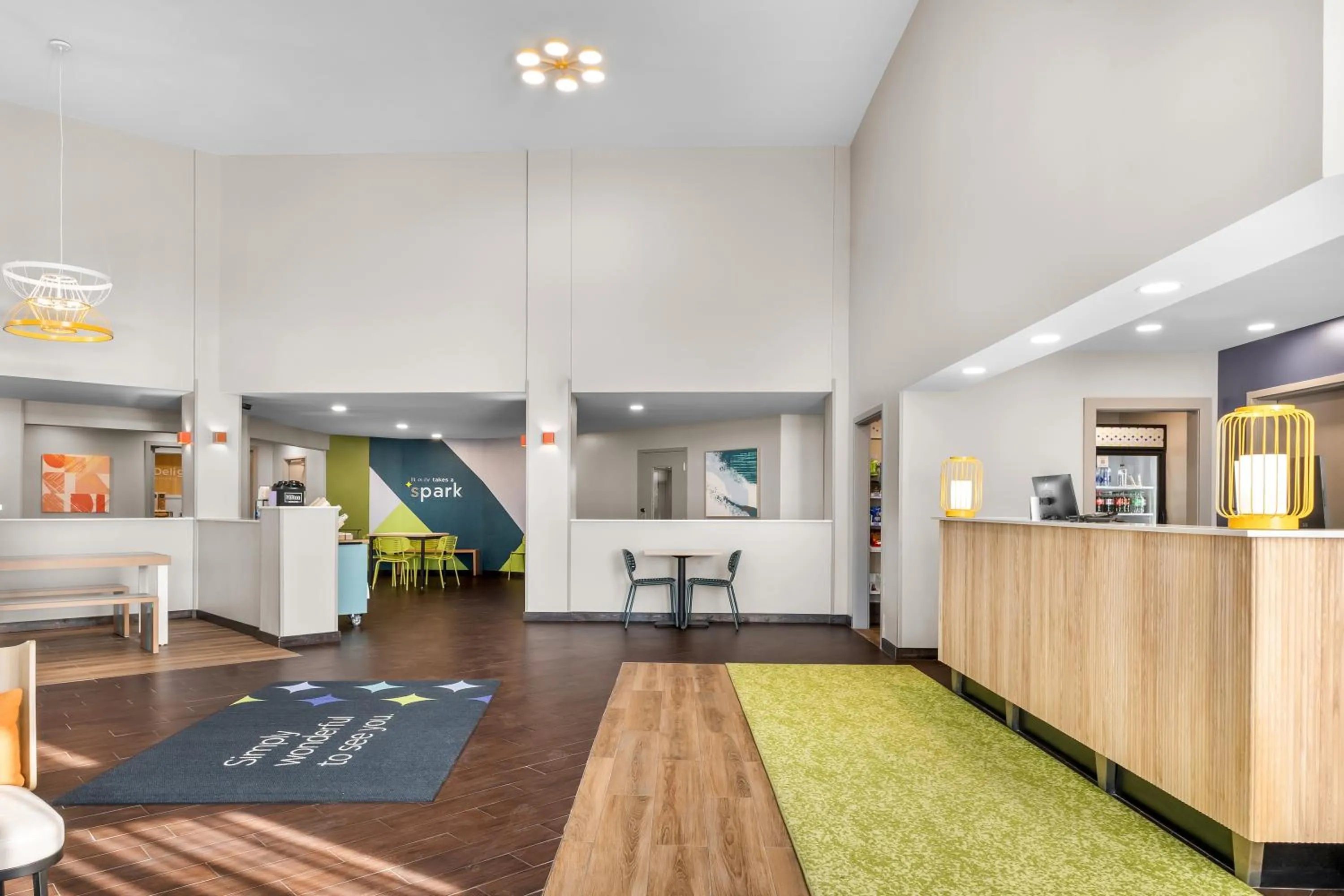 Lobby or reception in Spark by Hilton Salt Lake City Central