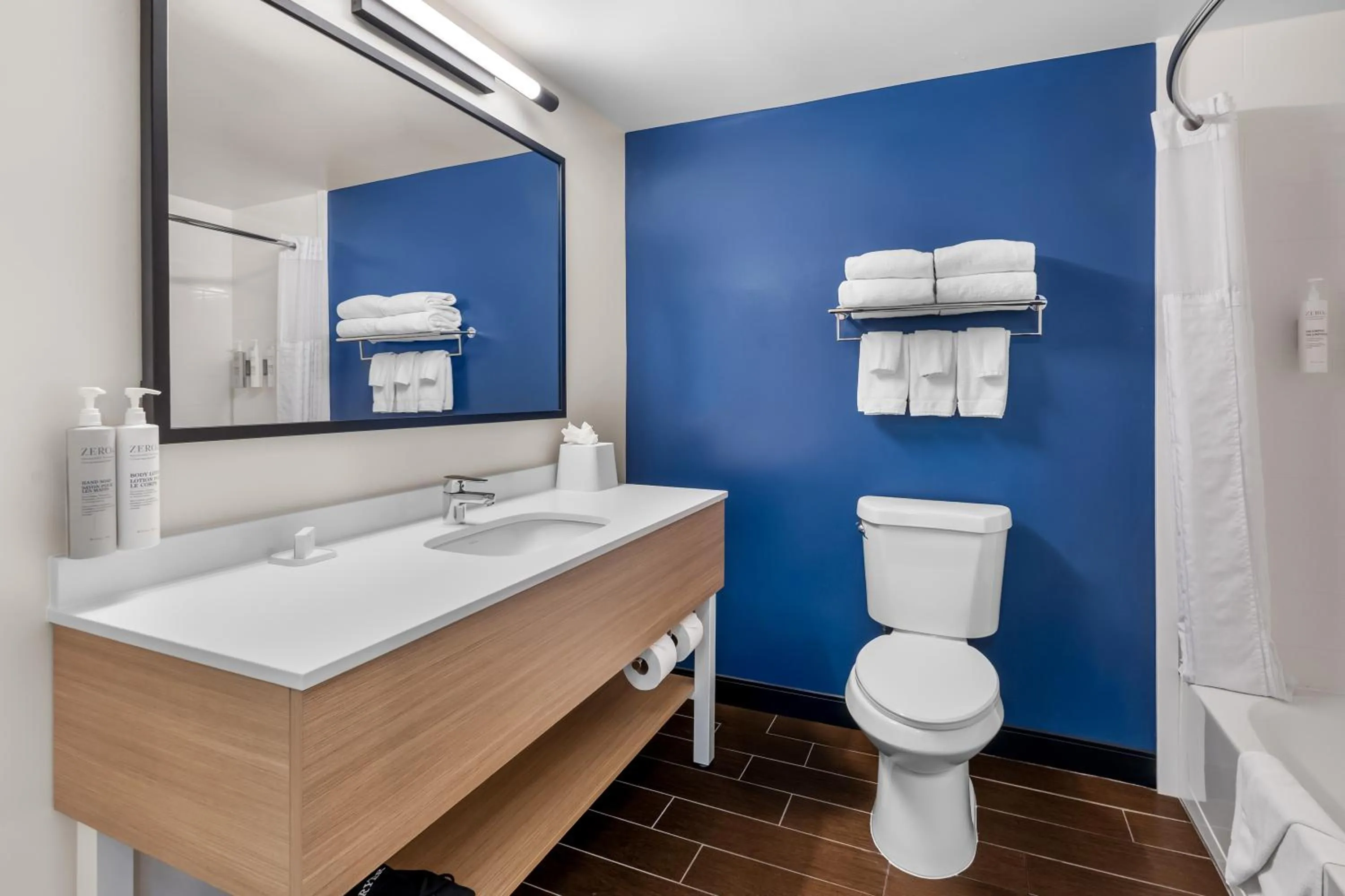 Bathroom in Spark by Hilton Salt Lake City Central