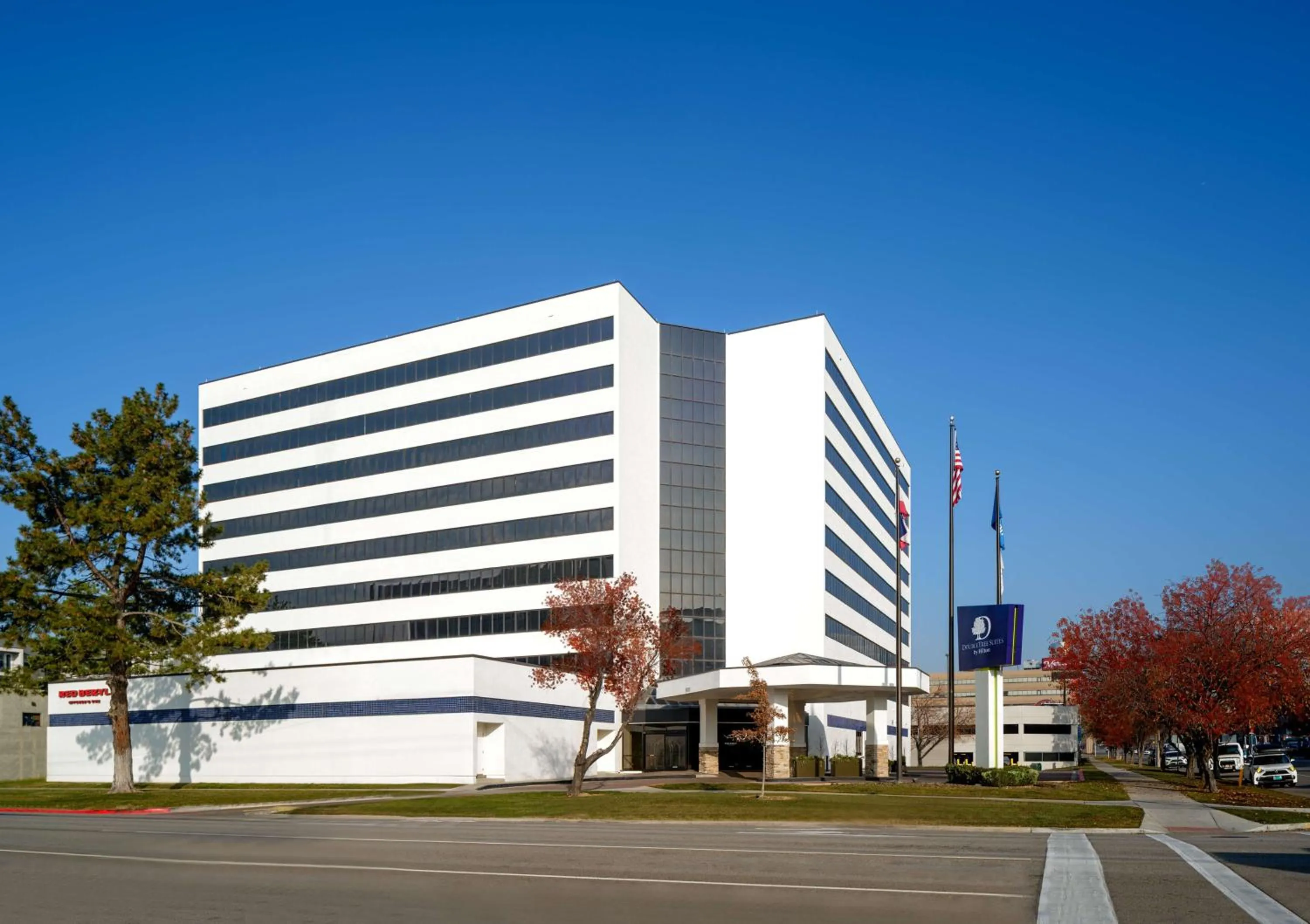 Property building in Doubletree Suites by Hilton Salt Lake City