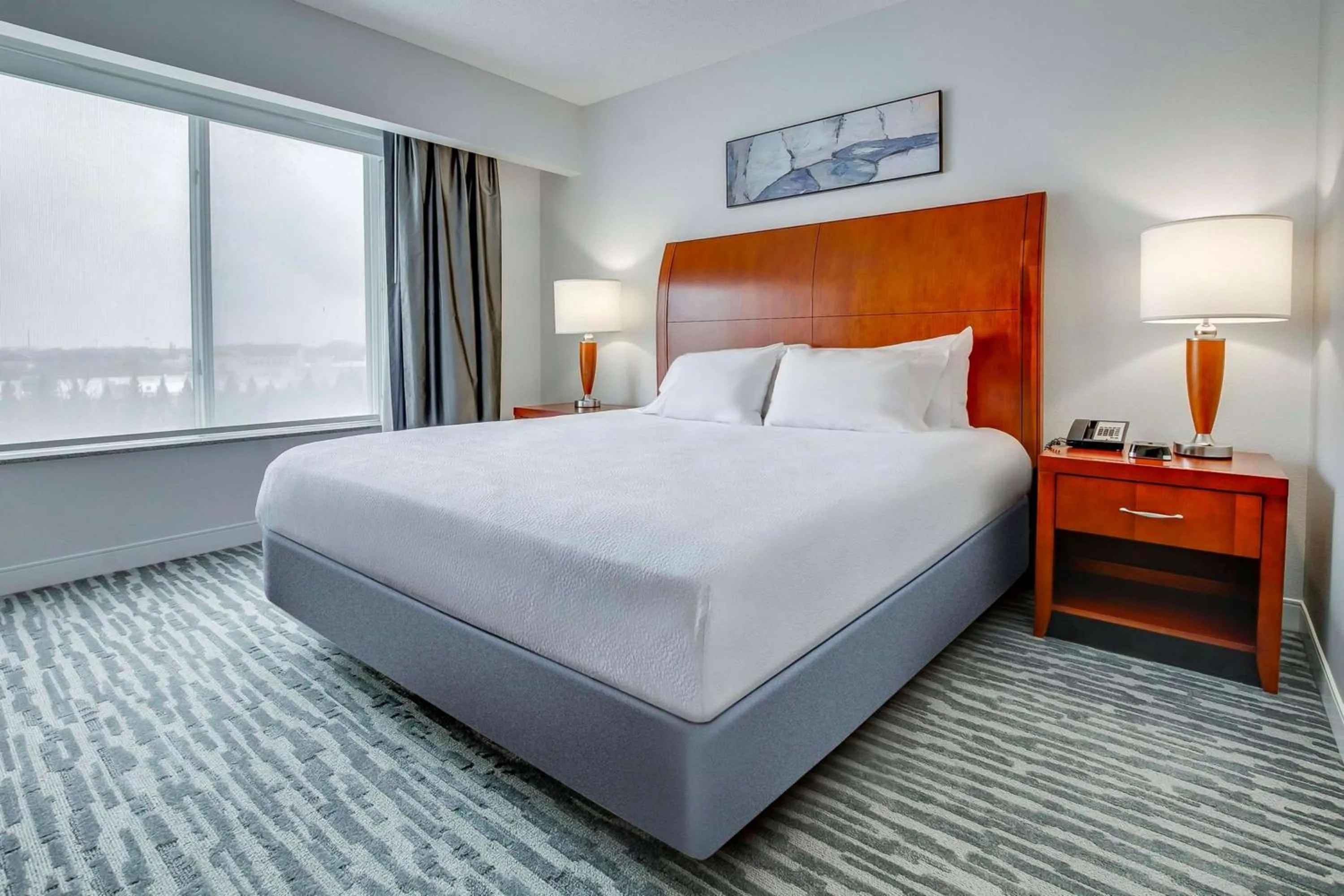 Bed in Hilton Garden Inn Louisville-Northeast