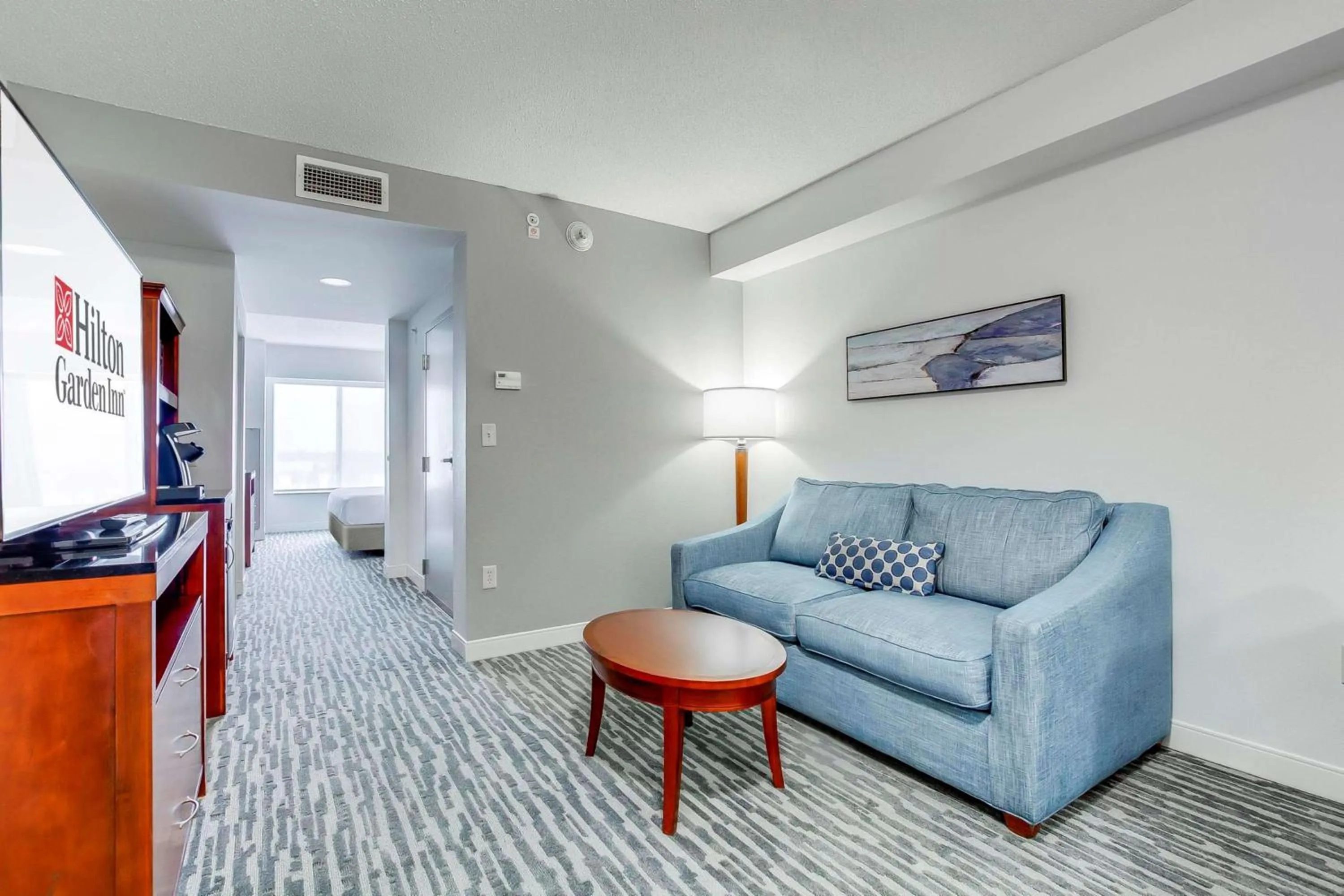 Living room in Hilton Garden Inn Louisville-Northeast