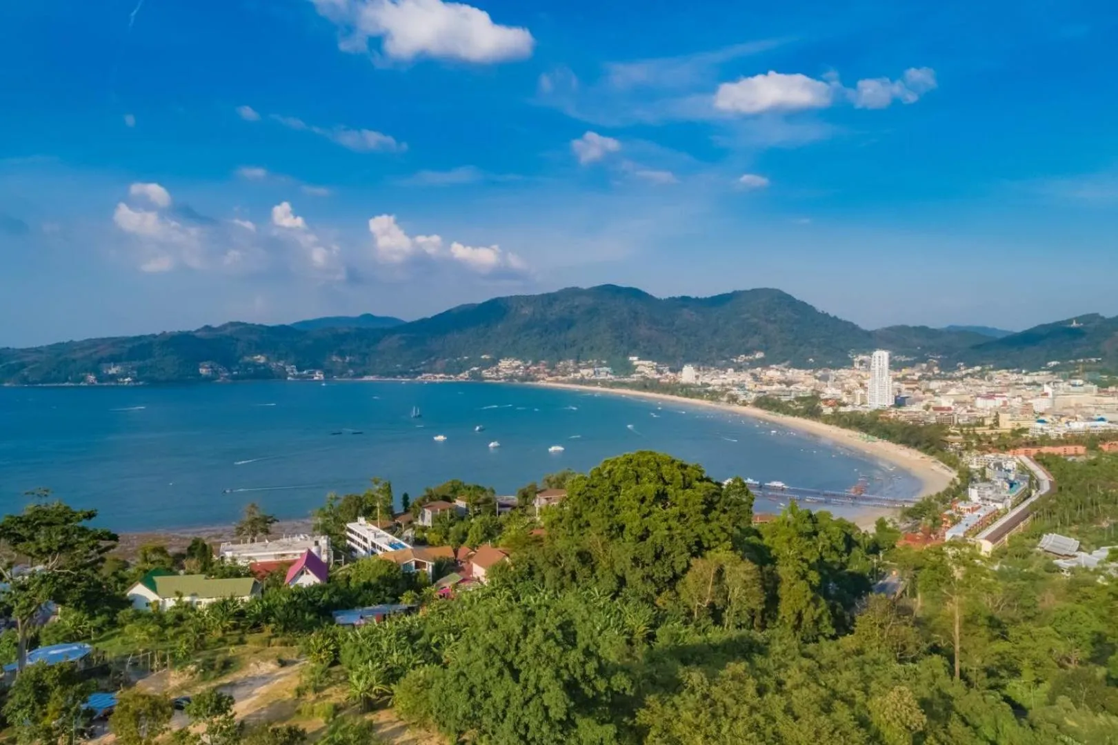 Natural landscape in Patong Heights