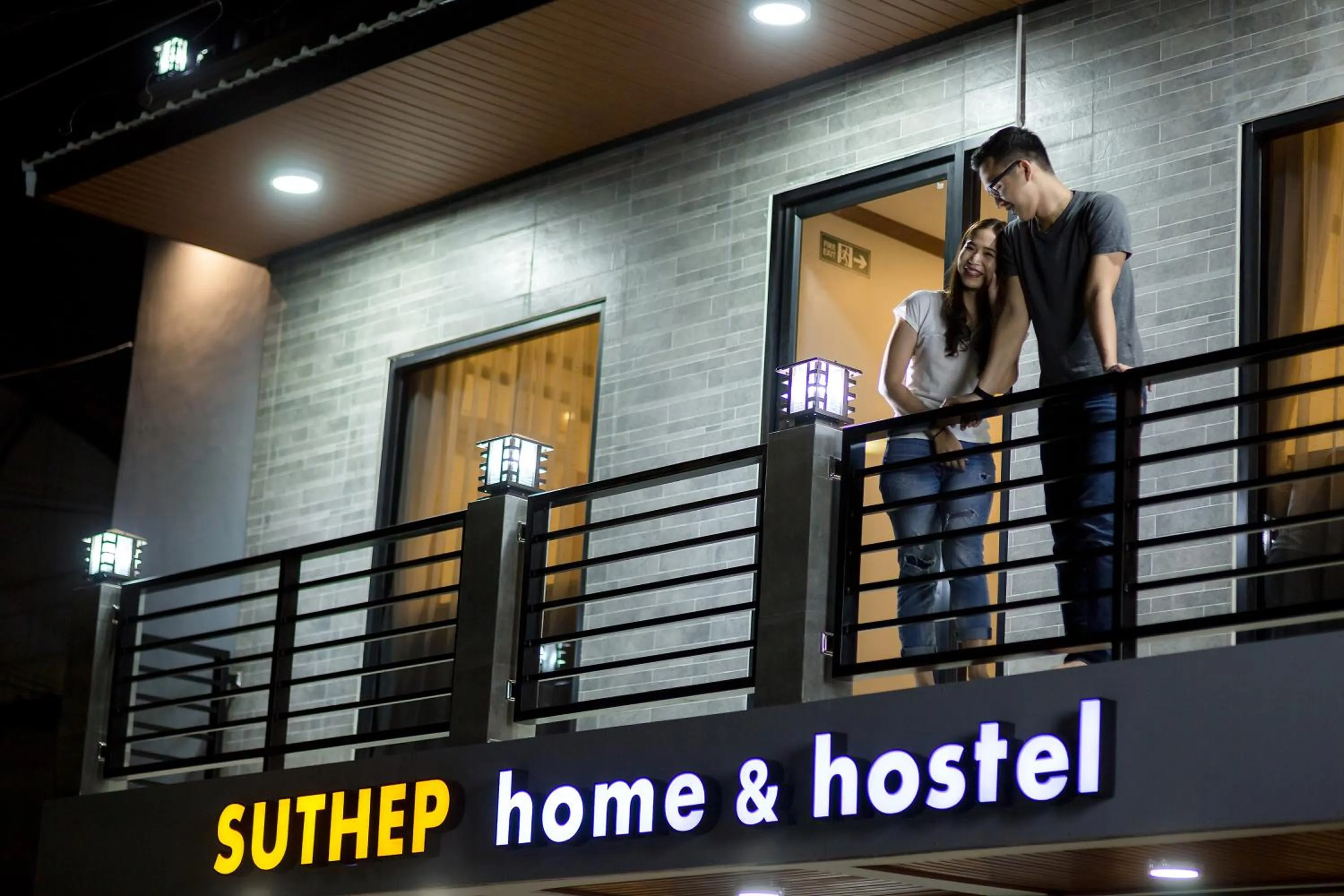 Property building in Suthep Home & Hostel