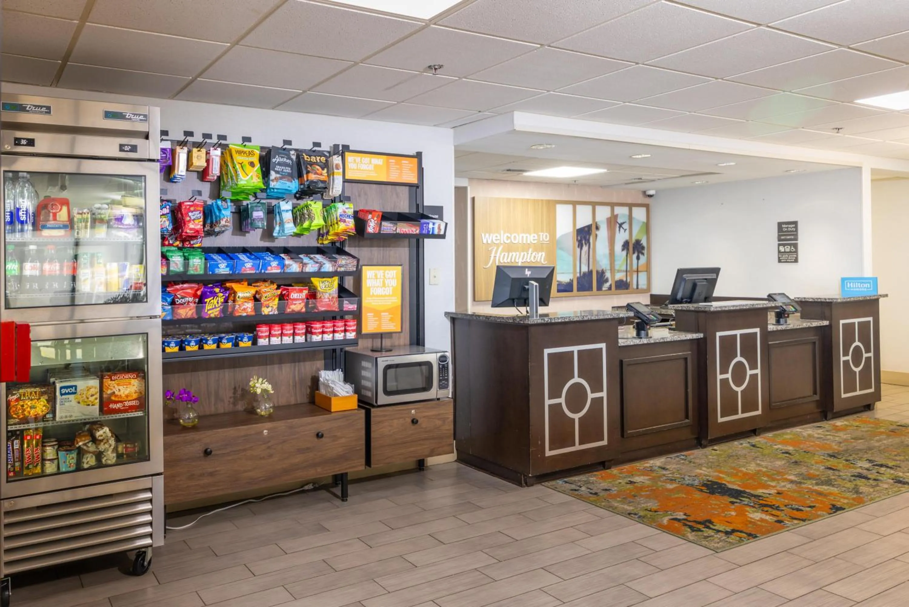 Lobby or reception in Hampton Inn Tampa International Airport/Westshore