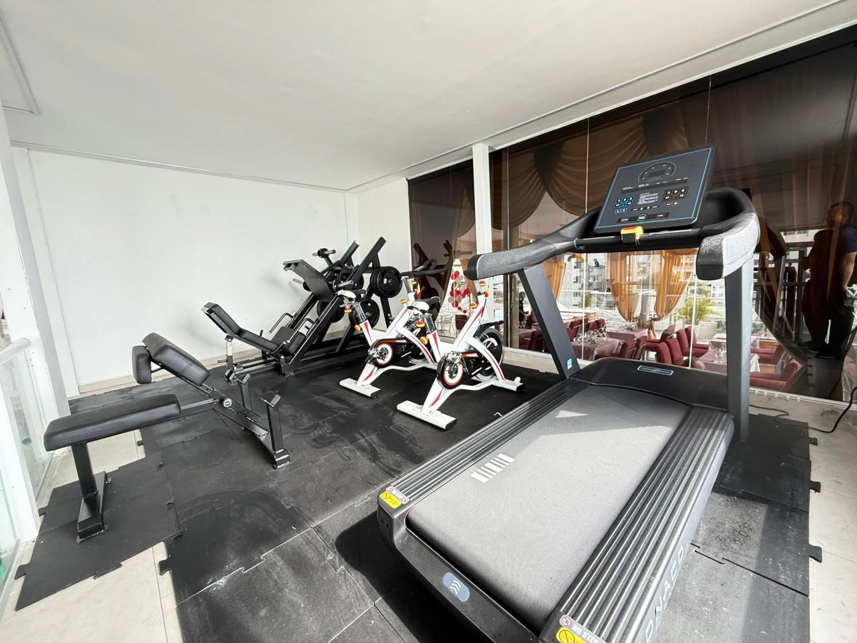 Fitness centre/facilities in Hotel Hernández CTG