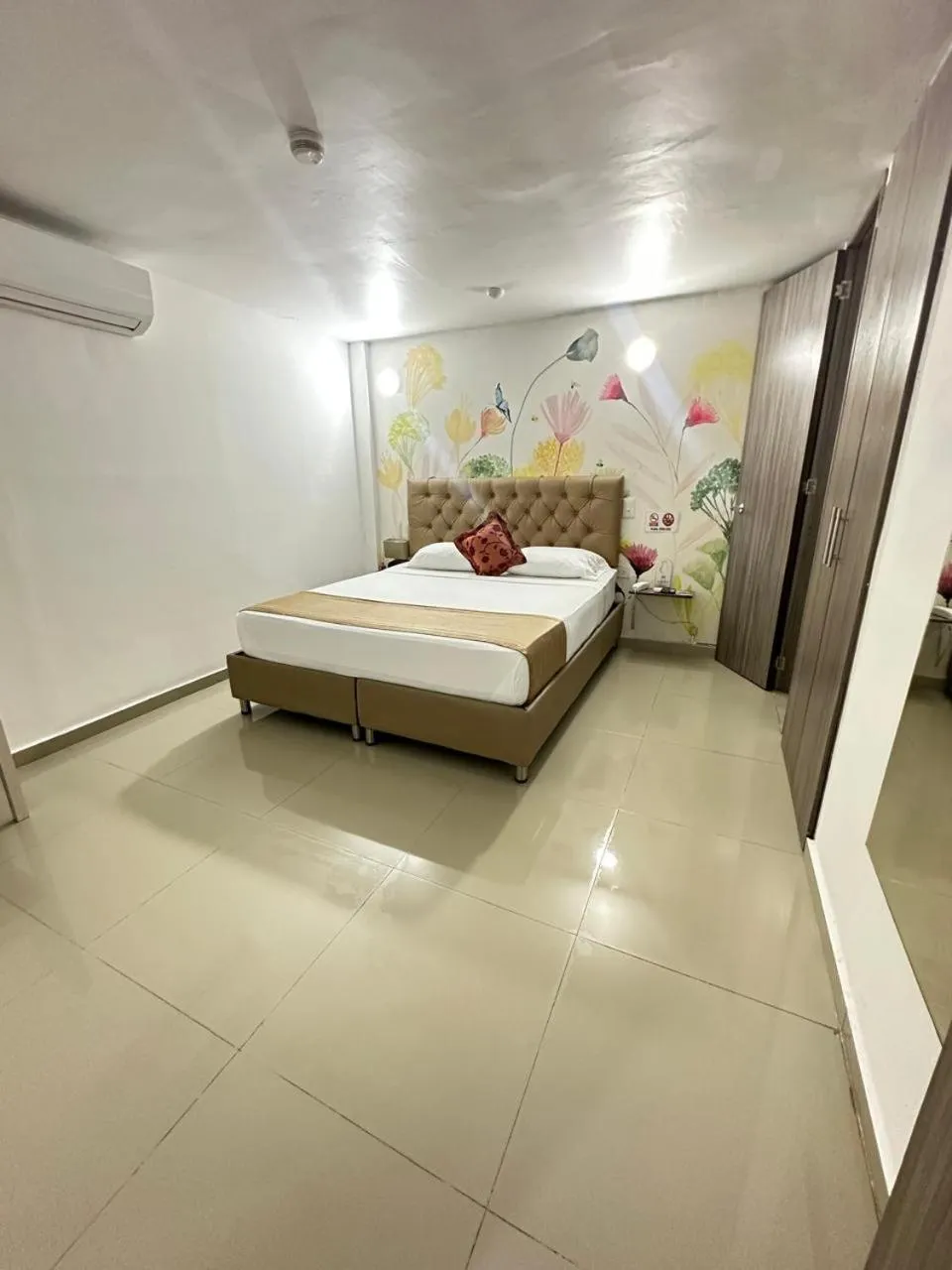 Bed in Hotel Hernández CTG