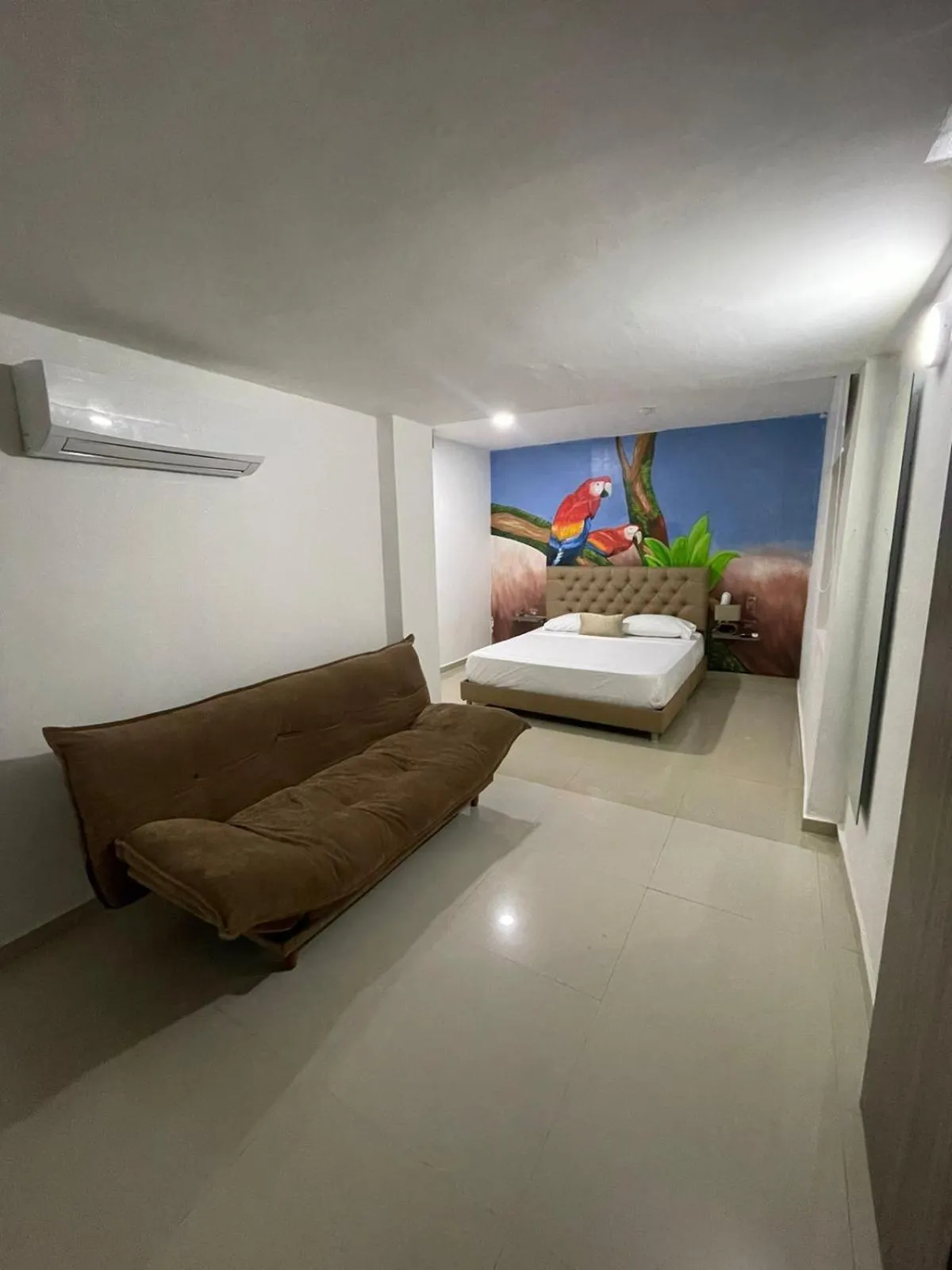 Bed in Hotel Hernández CTG