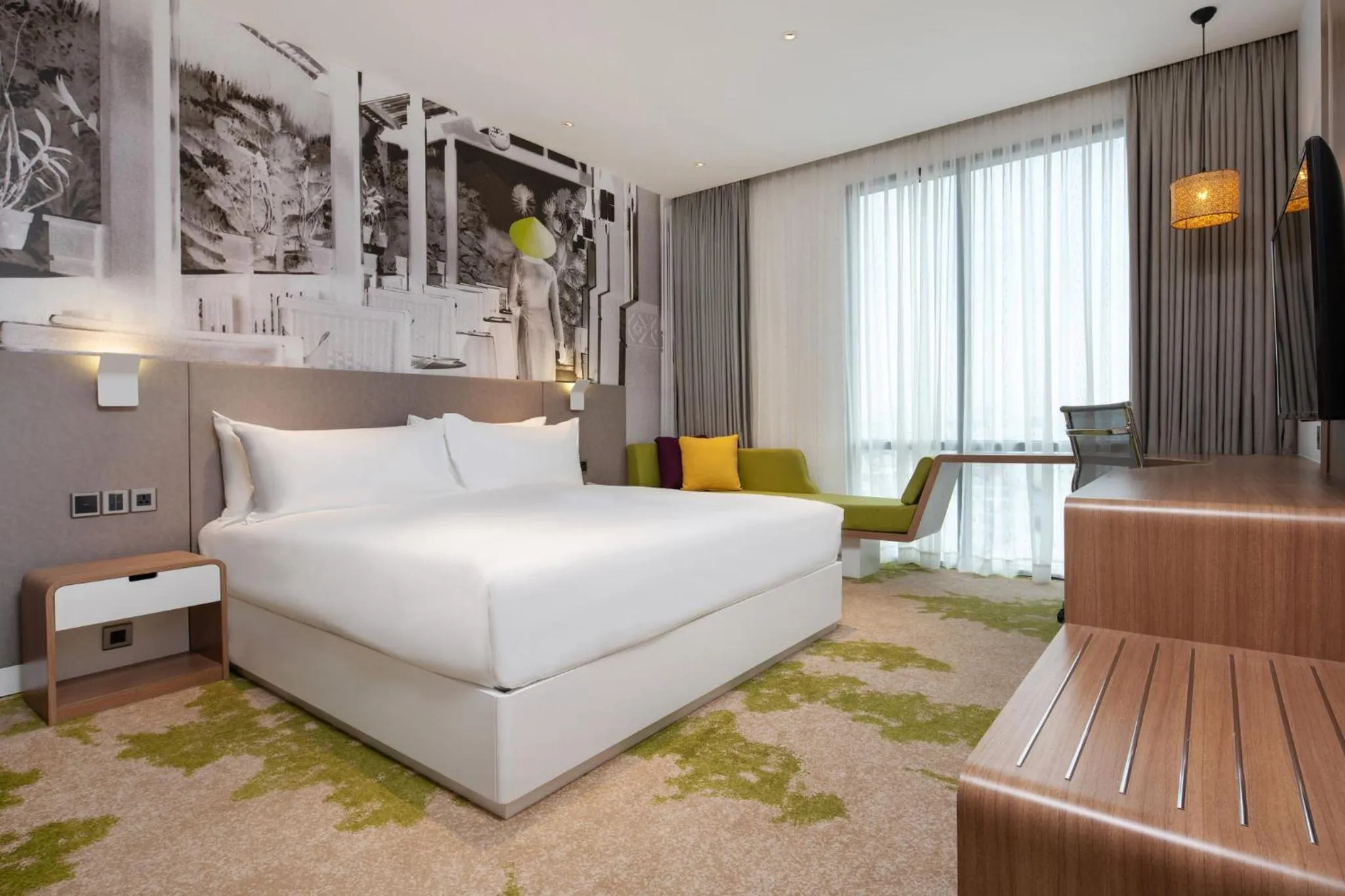 Photo of the whole room, Bed in Holiday Inn & Suites Saigon Airport by IHG