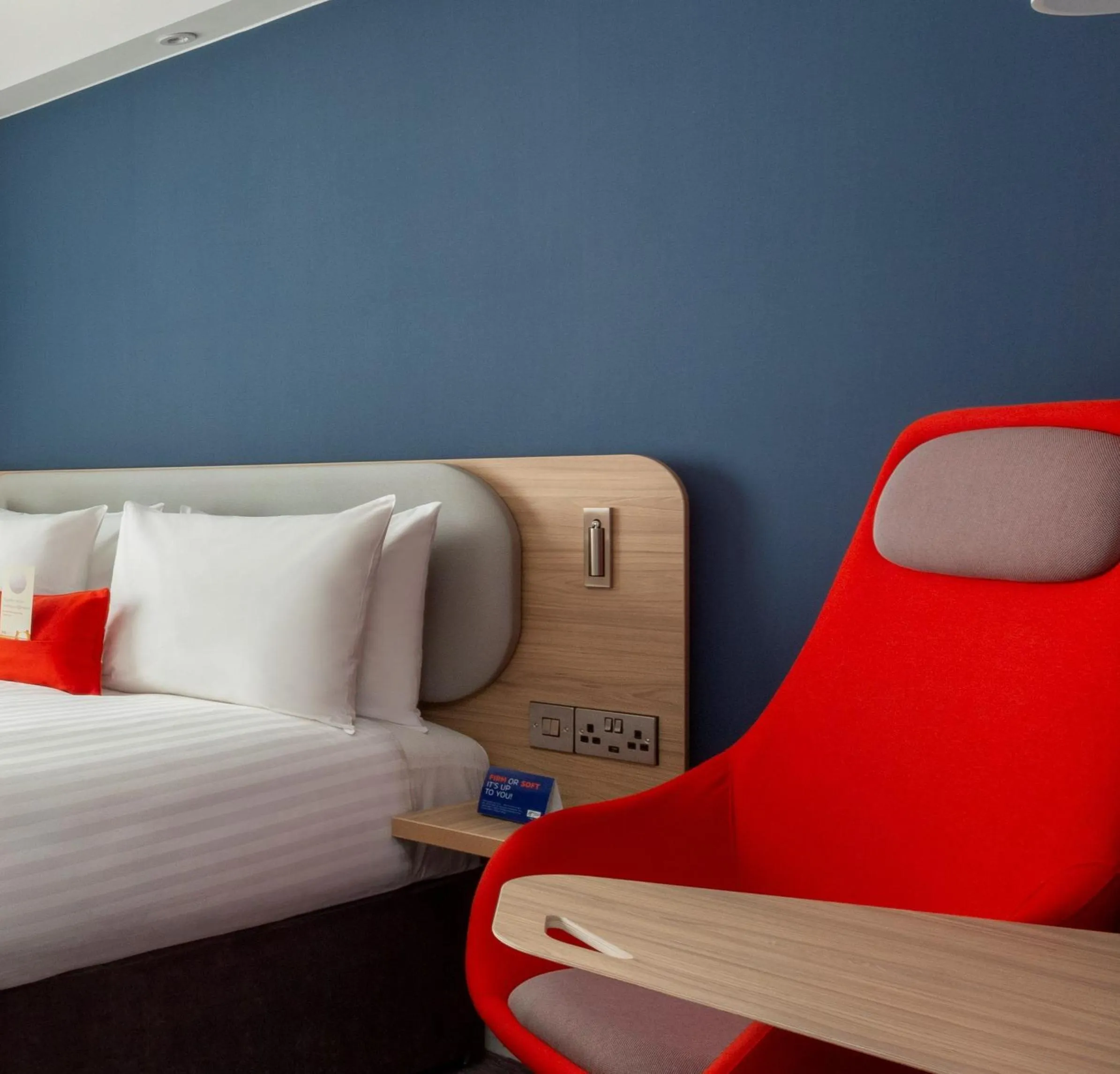 Bedroom in Holiday Inn Express Bridgwater M5, Jct24 by IHG