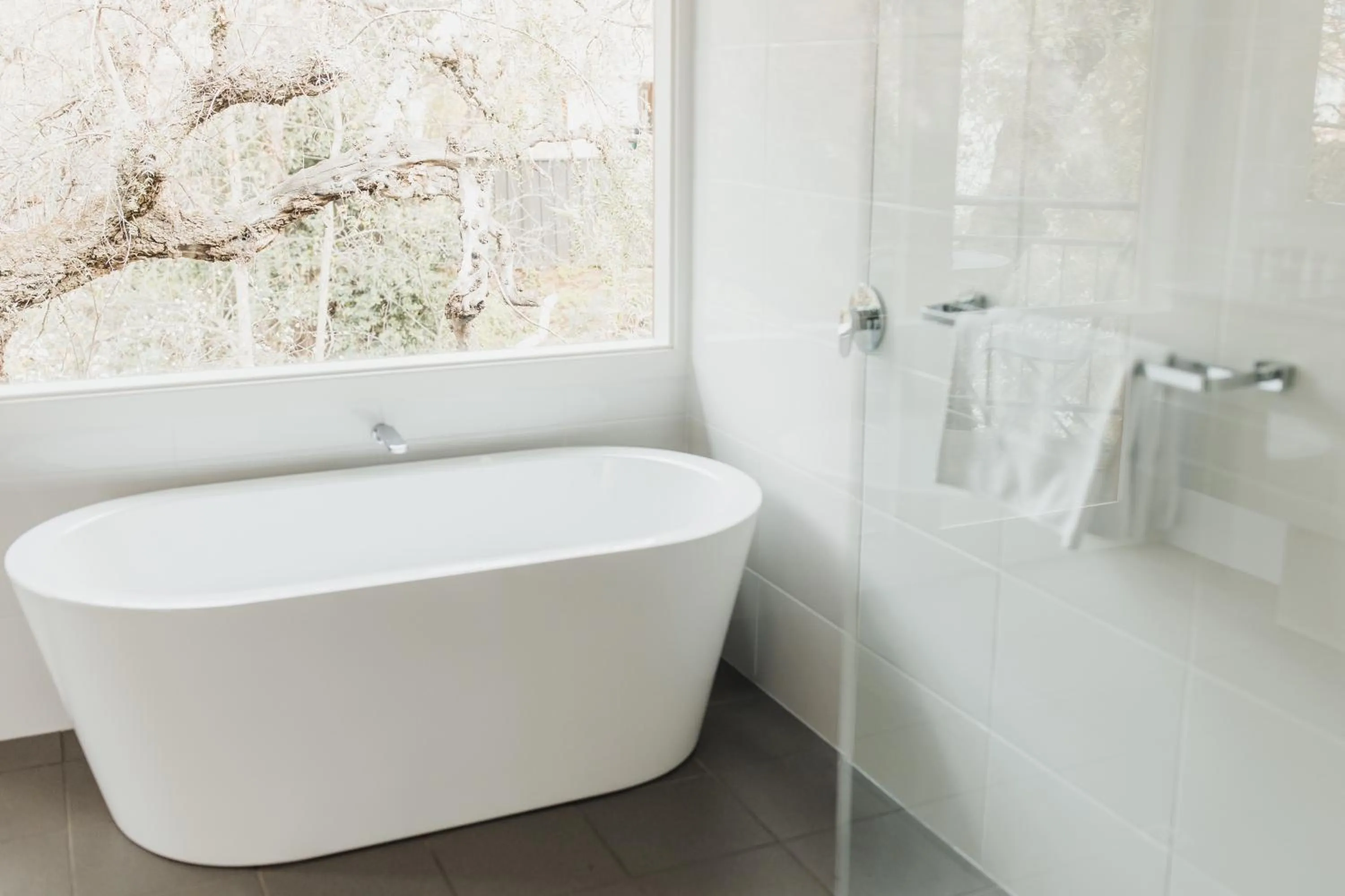 Bathroom in The Mill Apartments Clare Valley