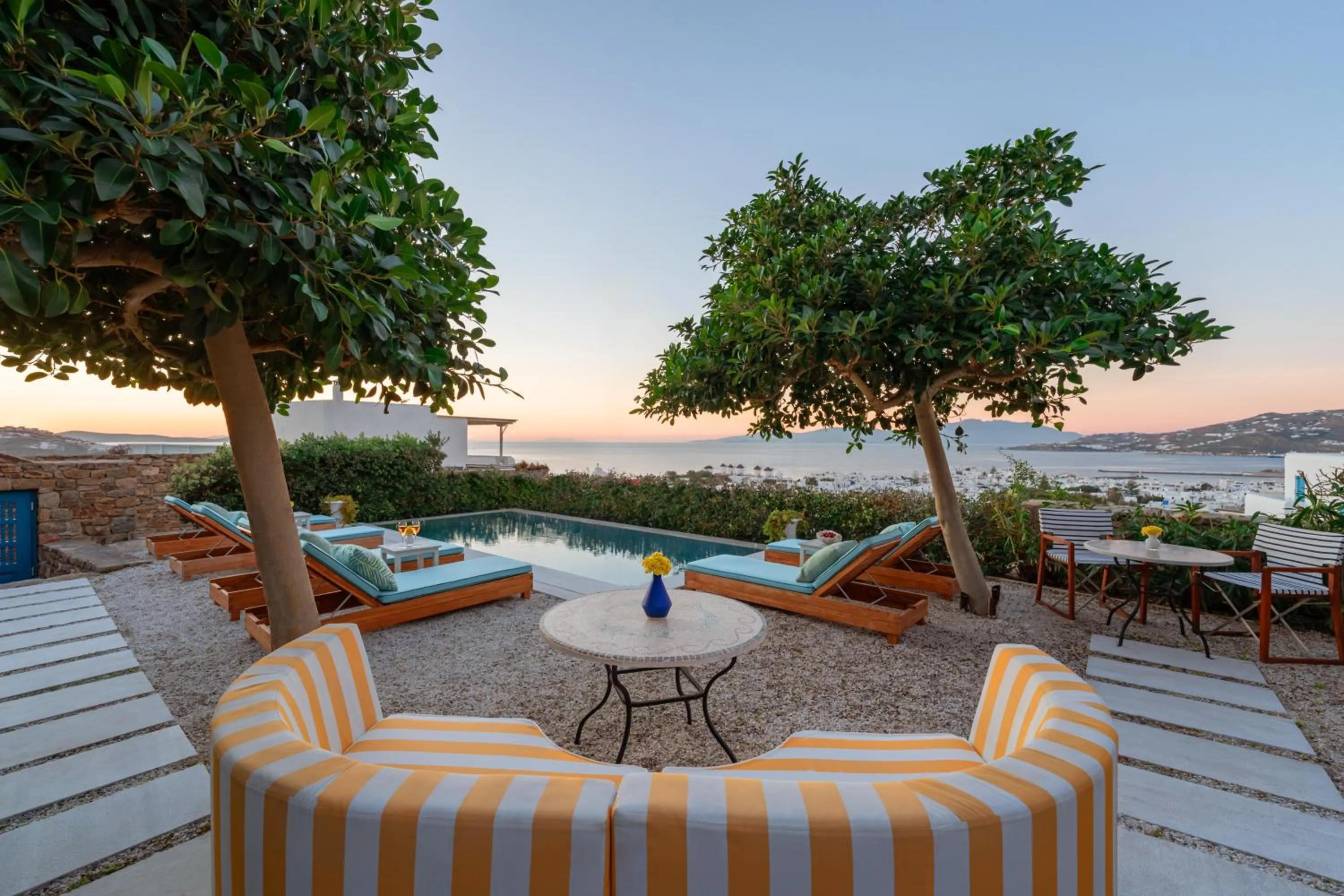 Swimming pool in Belvedere Mykonos - Hilltop Rooms & Suites - The Leading Hotels of the World