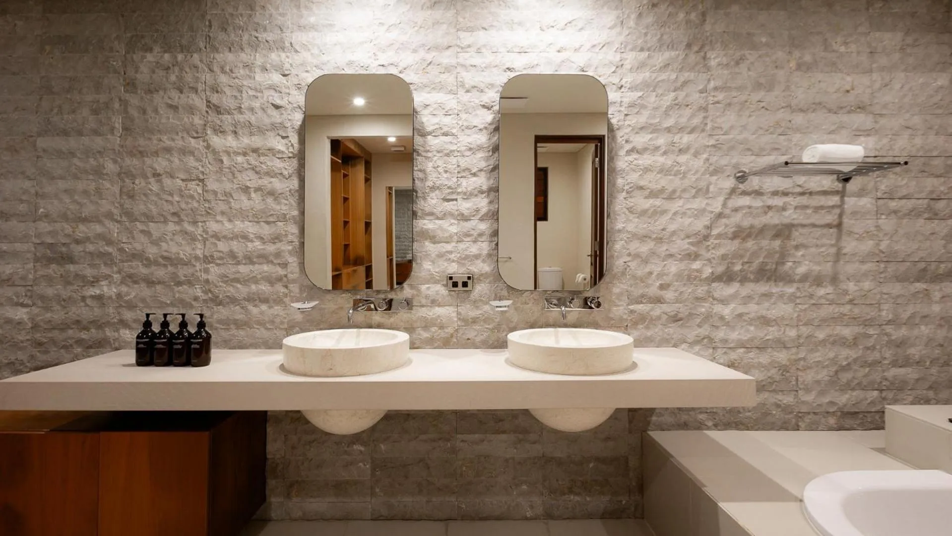 Bathroom in Niramaya Villas and Spa
