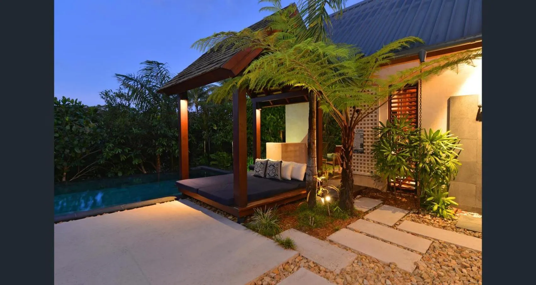 Balcony/Terrace in Niramaya Villas and Spa
