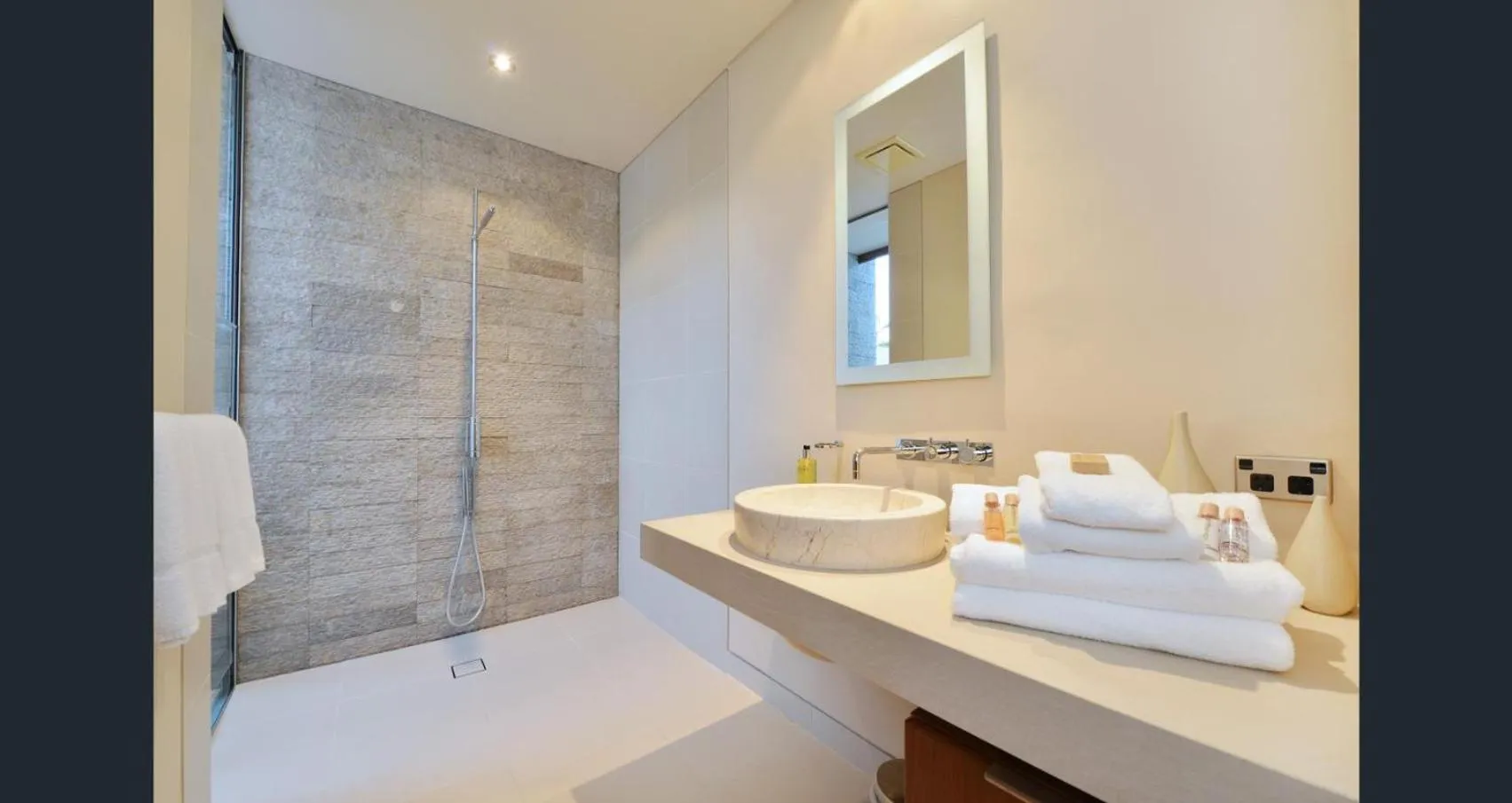Bathroom in Niramaya Villas and Spa