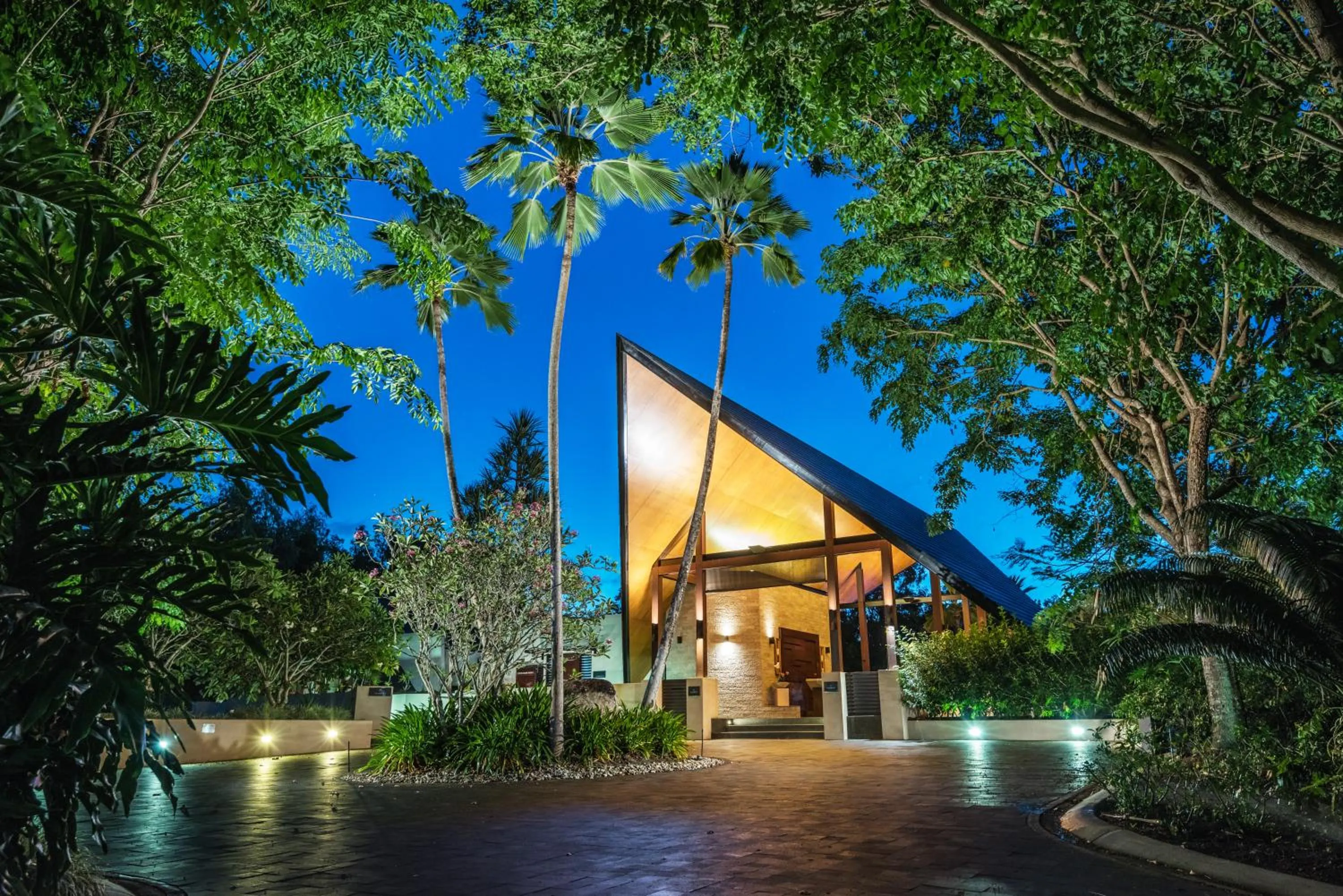 Facade/entrance in Niramaya Villas and Spa