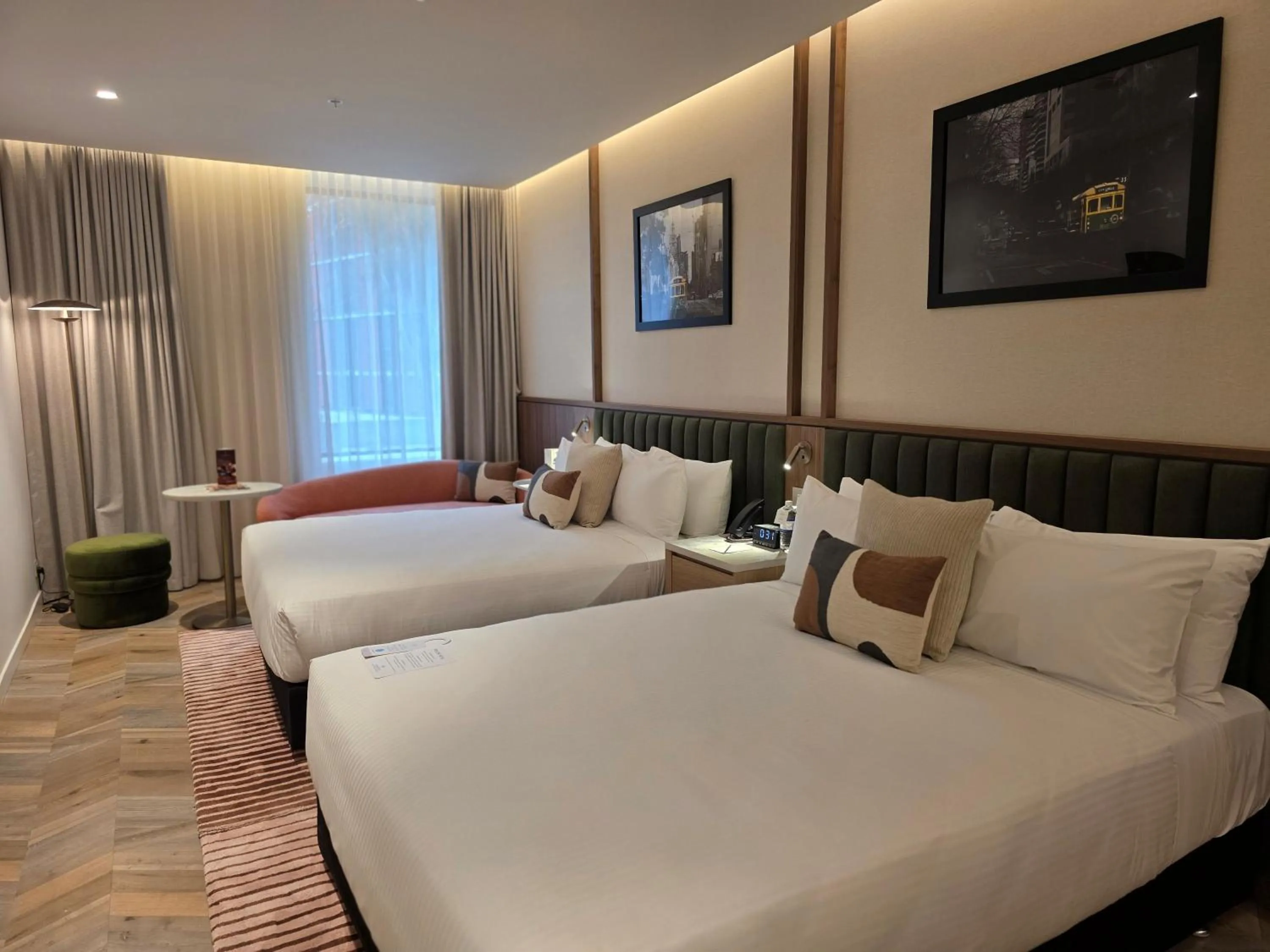 Bed in Amora Herencia Riverwalk Melbourne