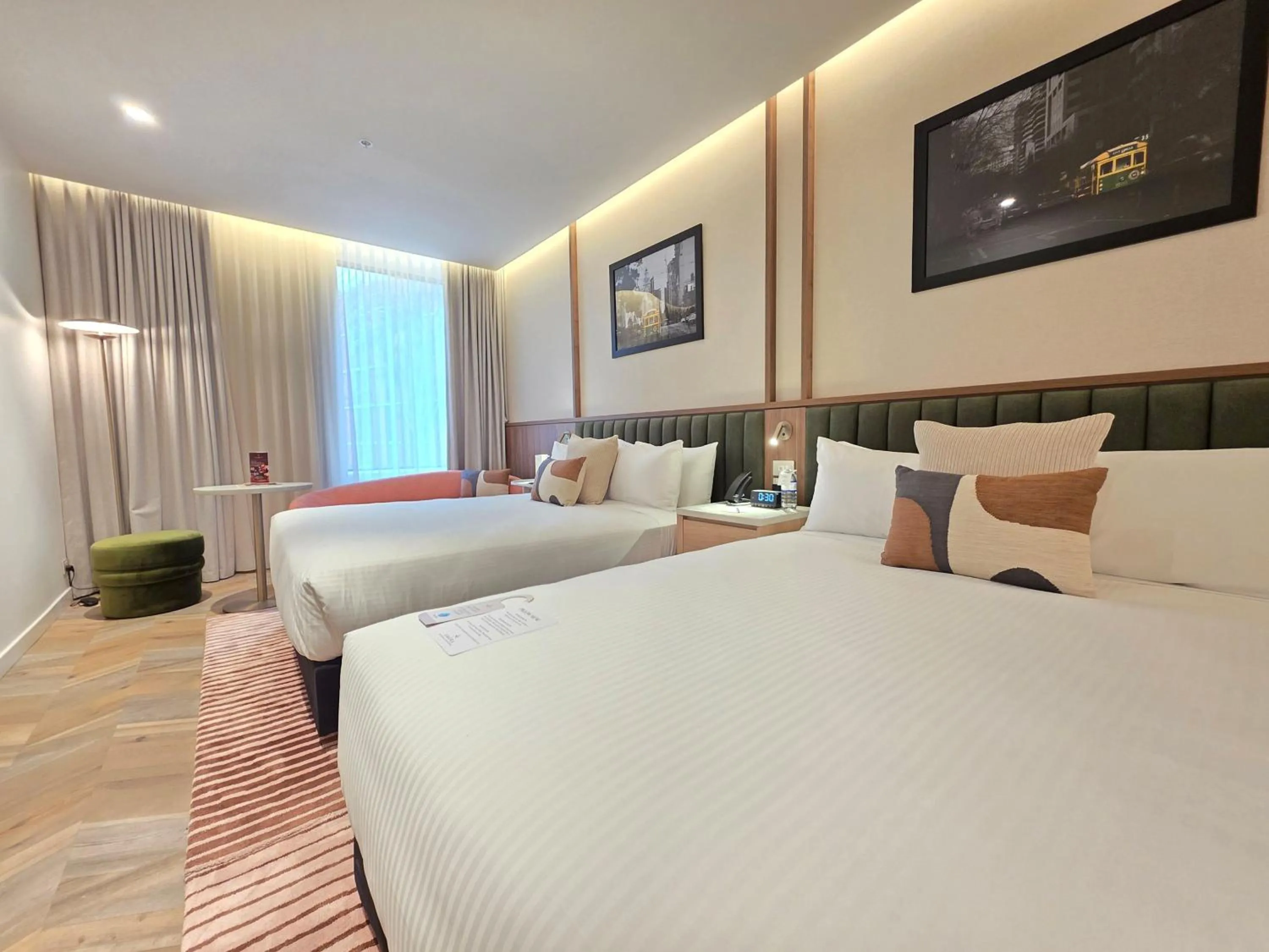 Bed in Amora Herencia Riverwalk Melbourne