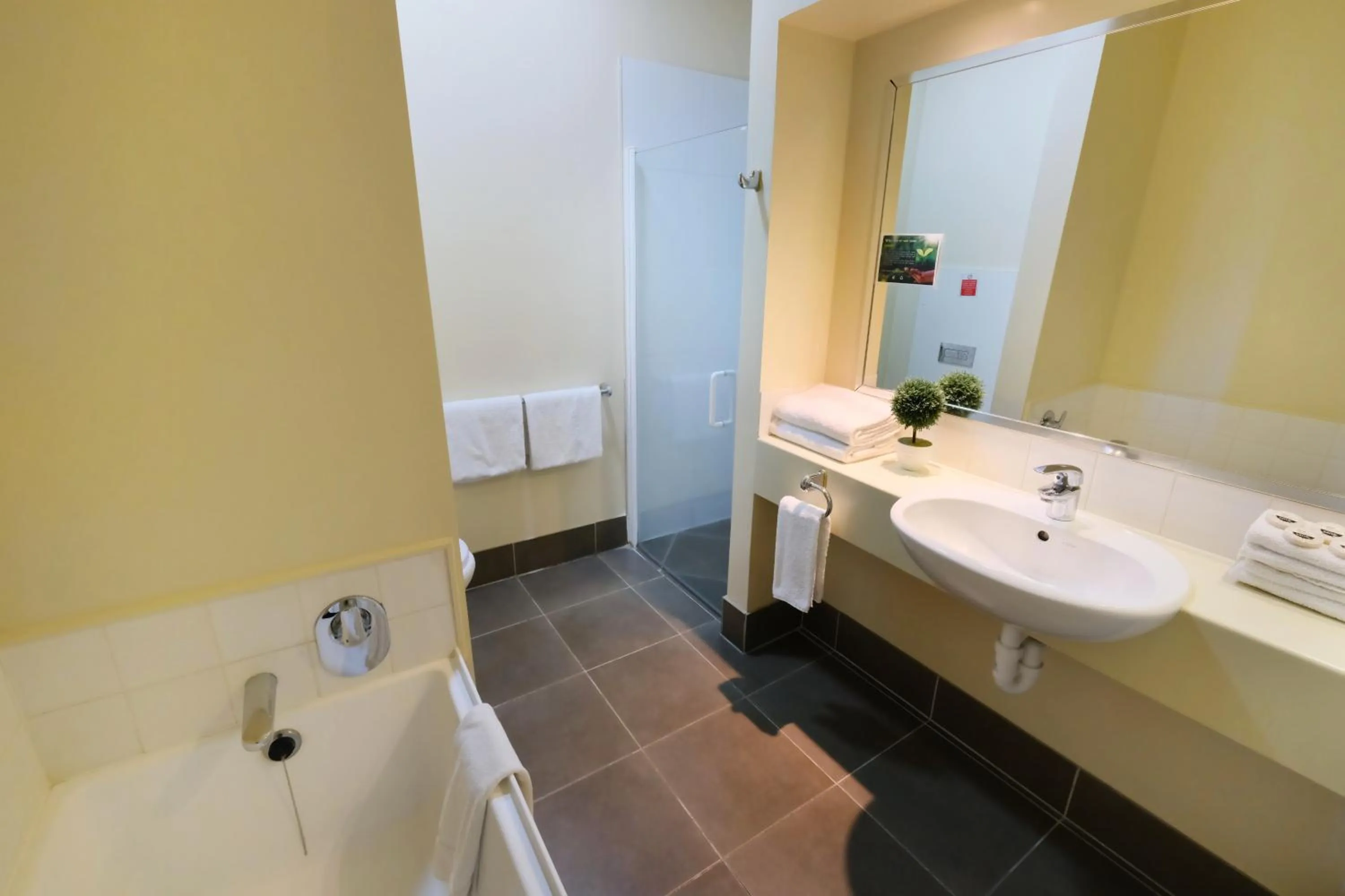 Bathroom in The Garden Hotel