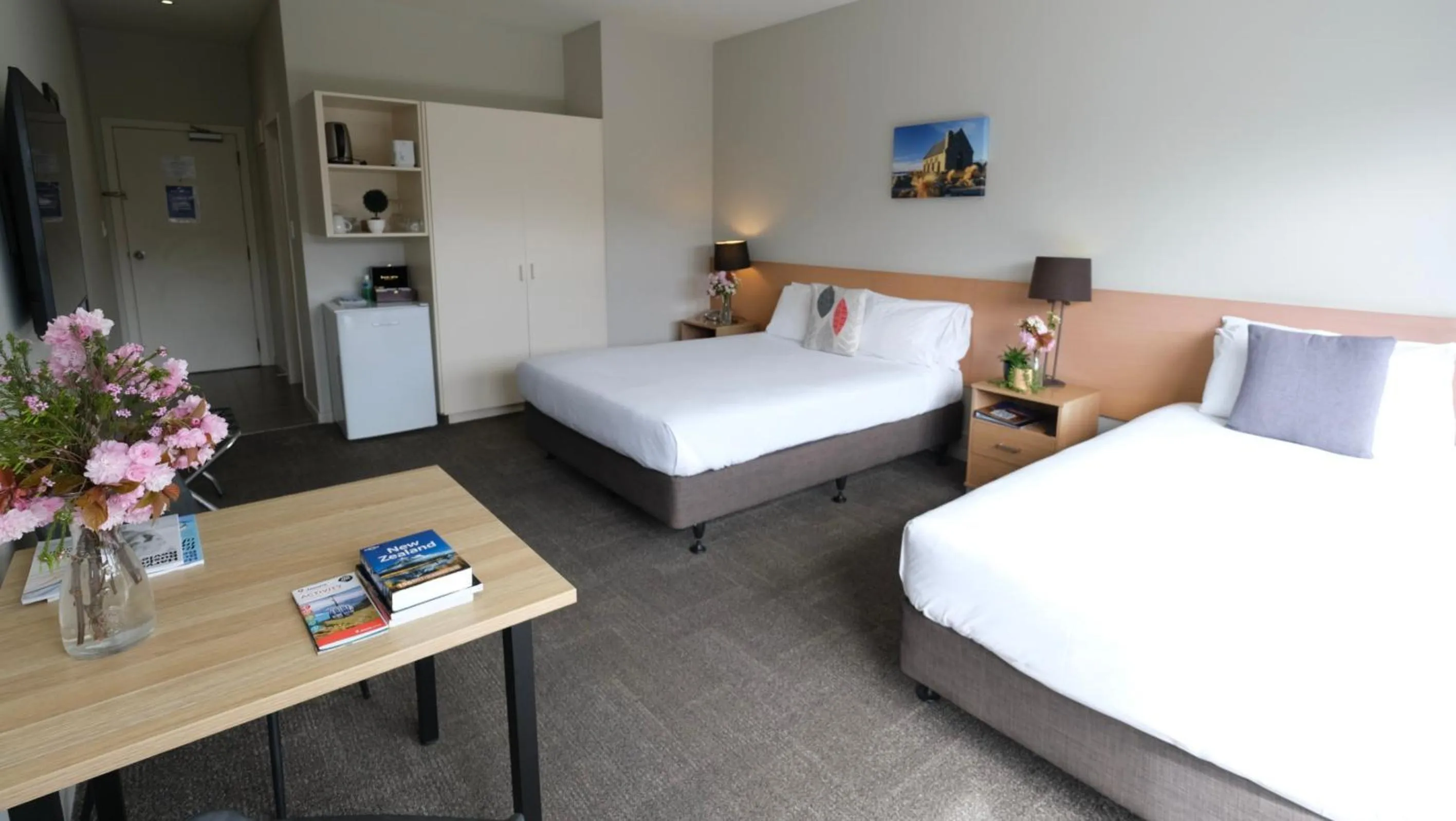 Bed in The Garden Hotel