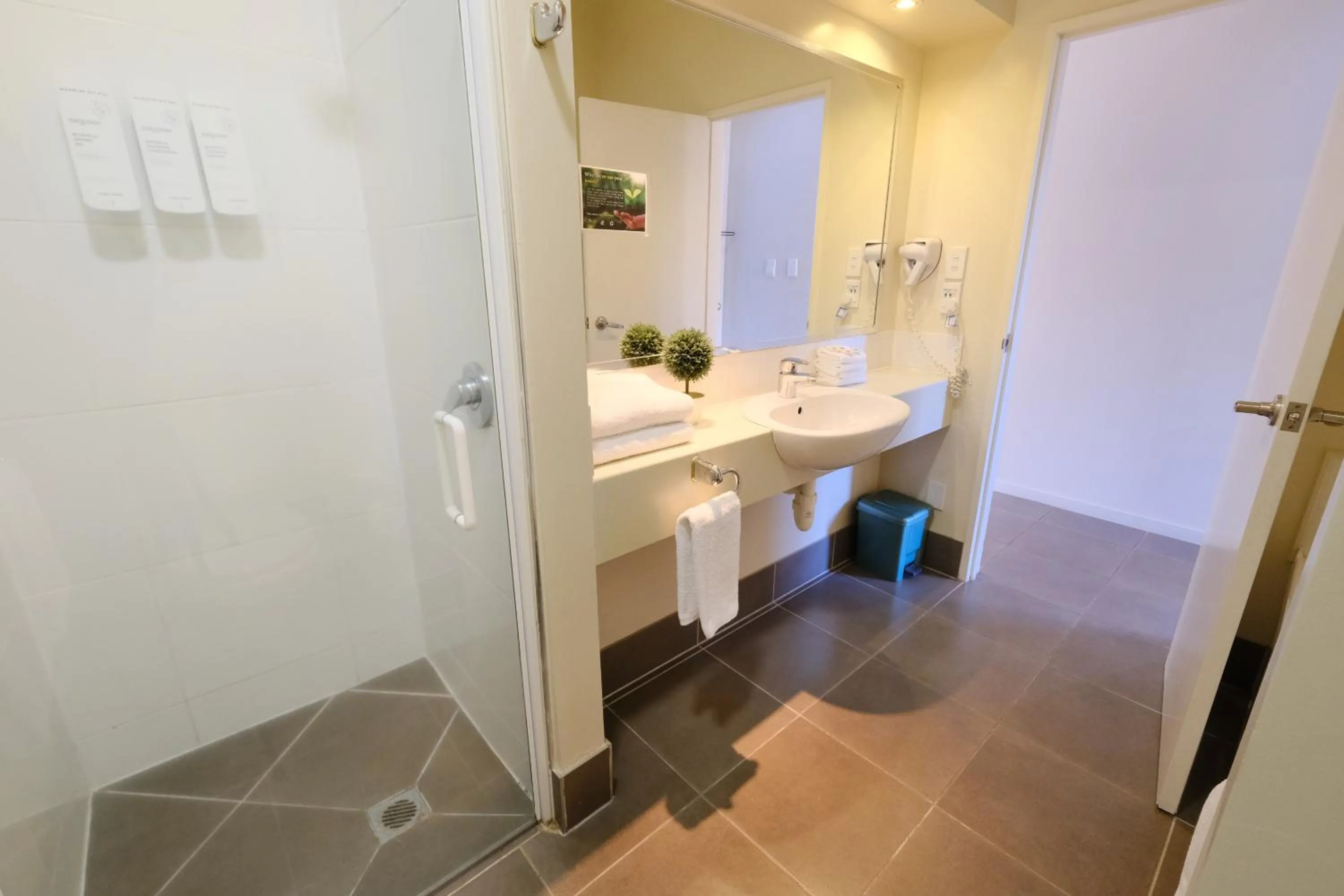 Bathroom in The Garden Hotel