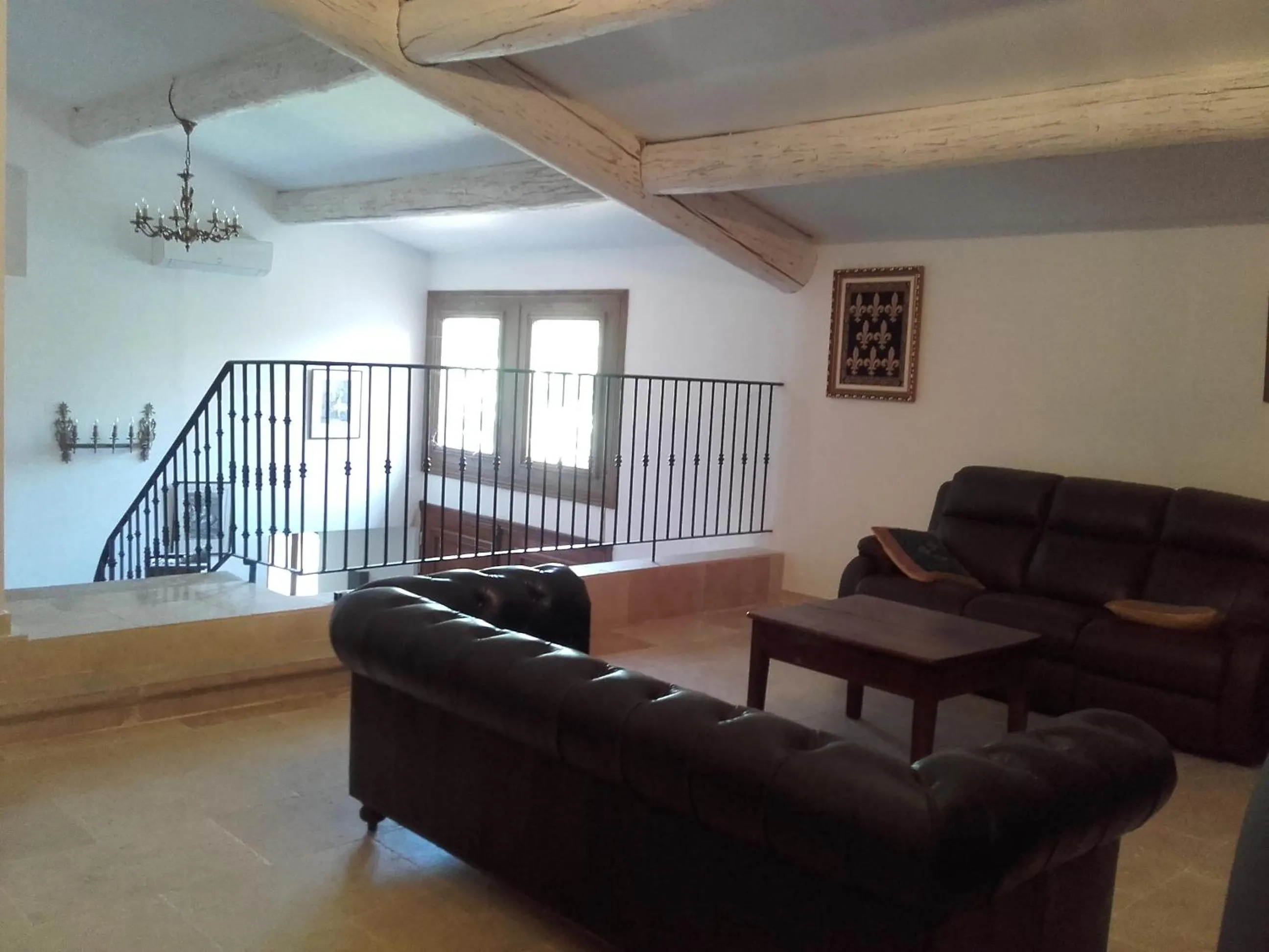Living room in La Bastide de l'Oliveraie