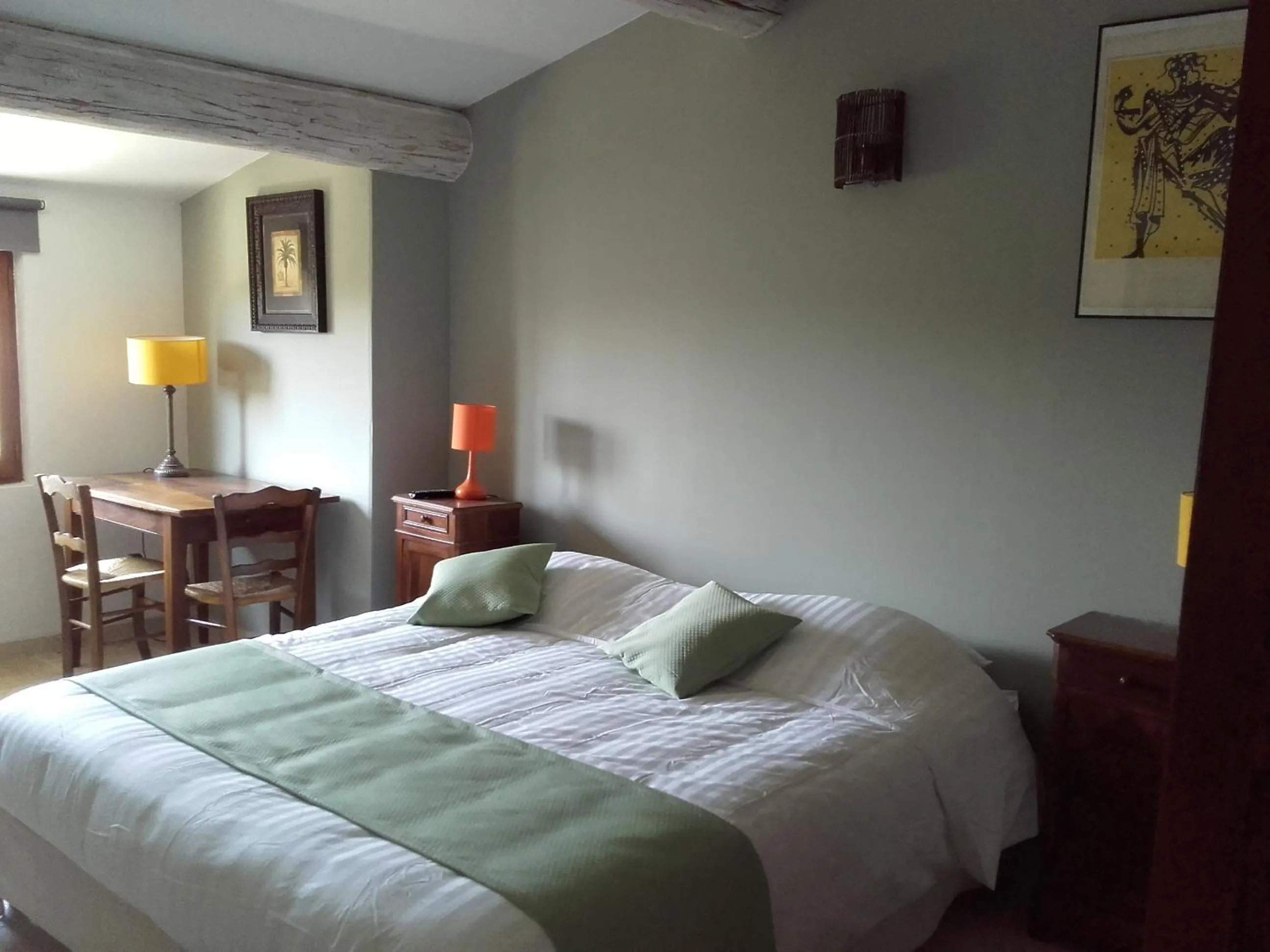 Bedroom, Bed in La Bastide de l'Oliveraie