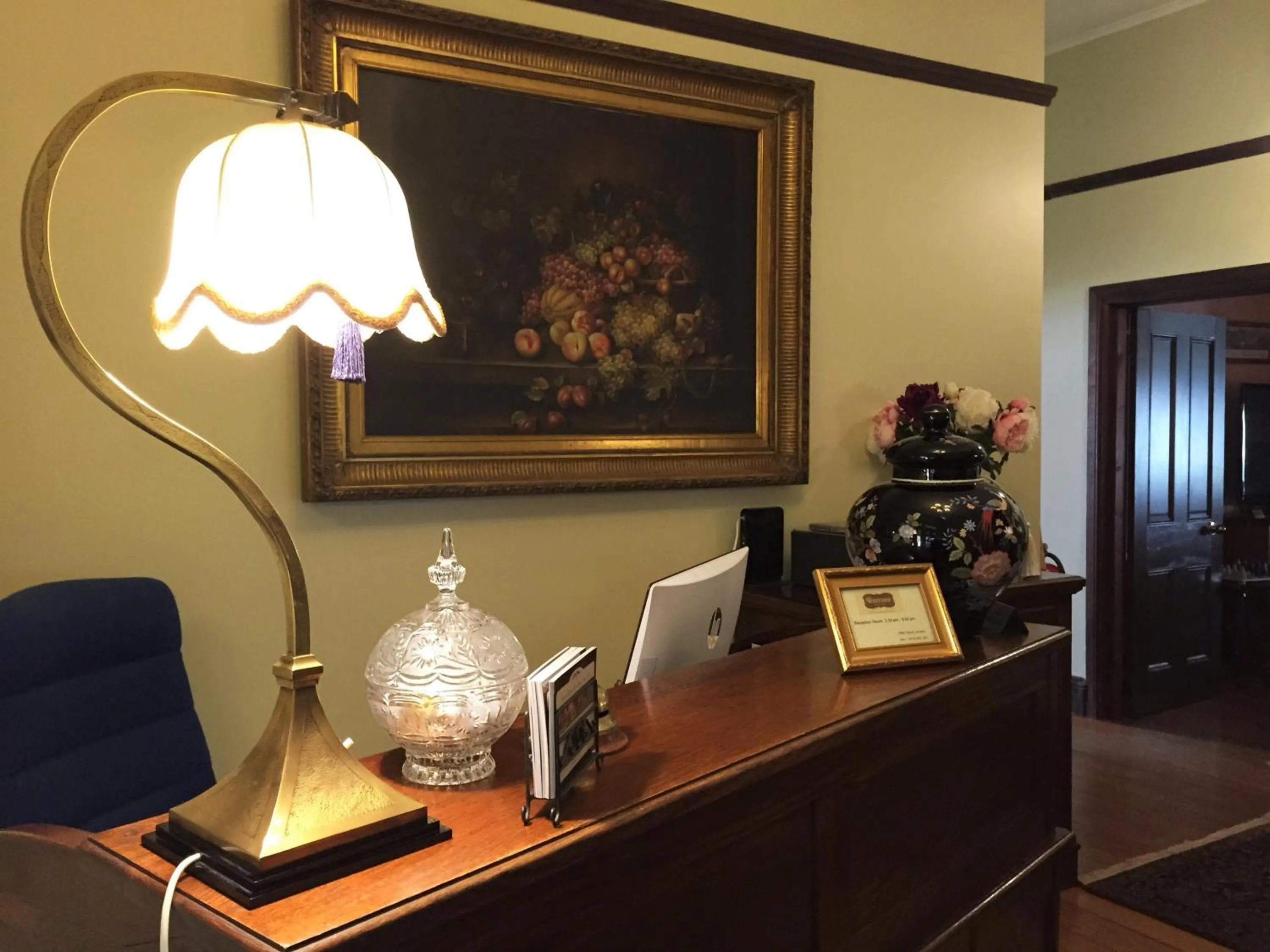 Lobby or reception in Kurrara Historic Guest House