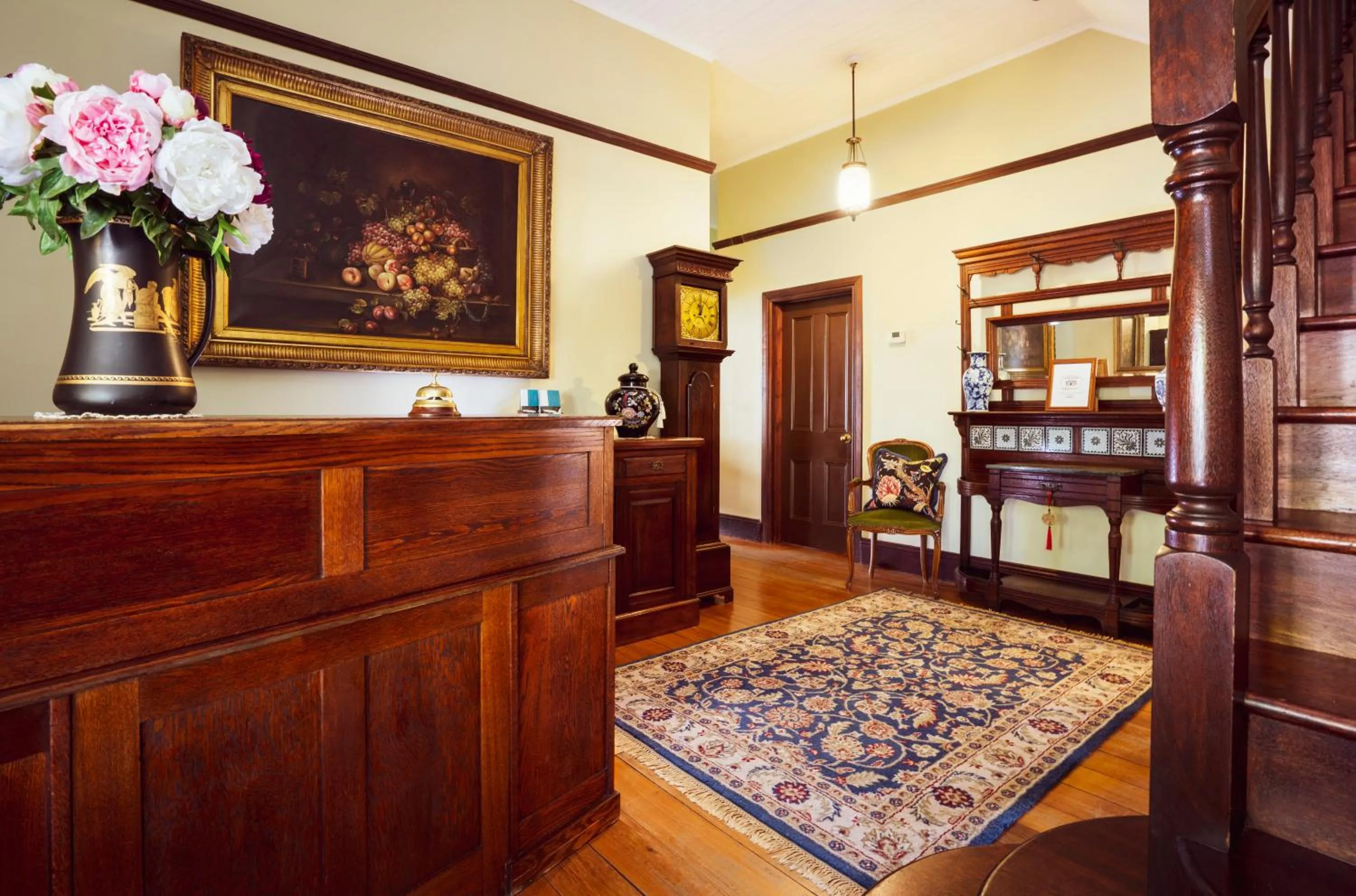 Lobby or reception in Kurrara Historic Guest House