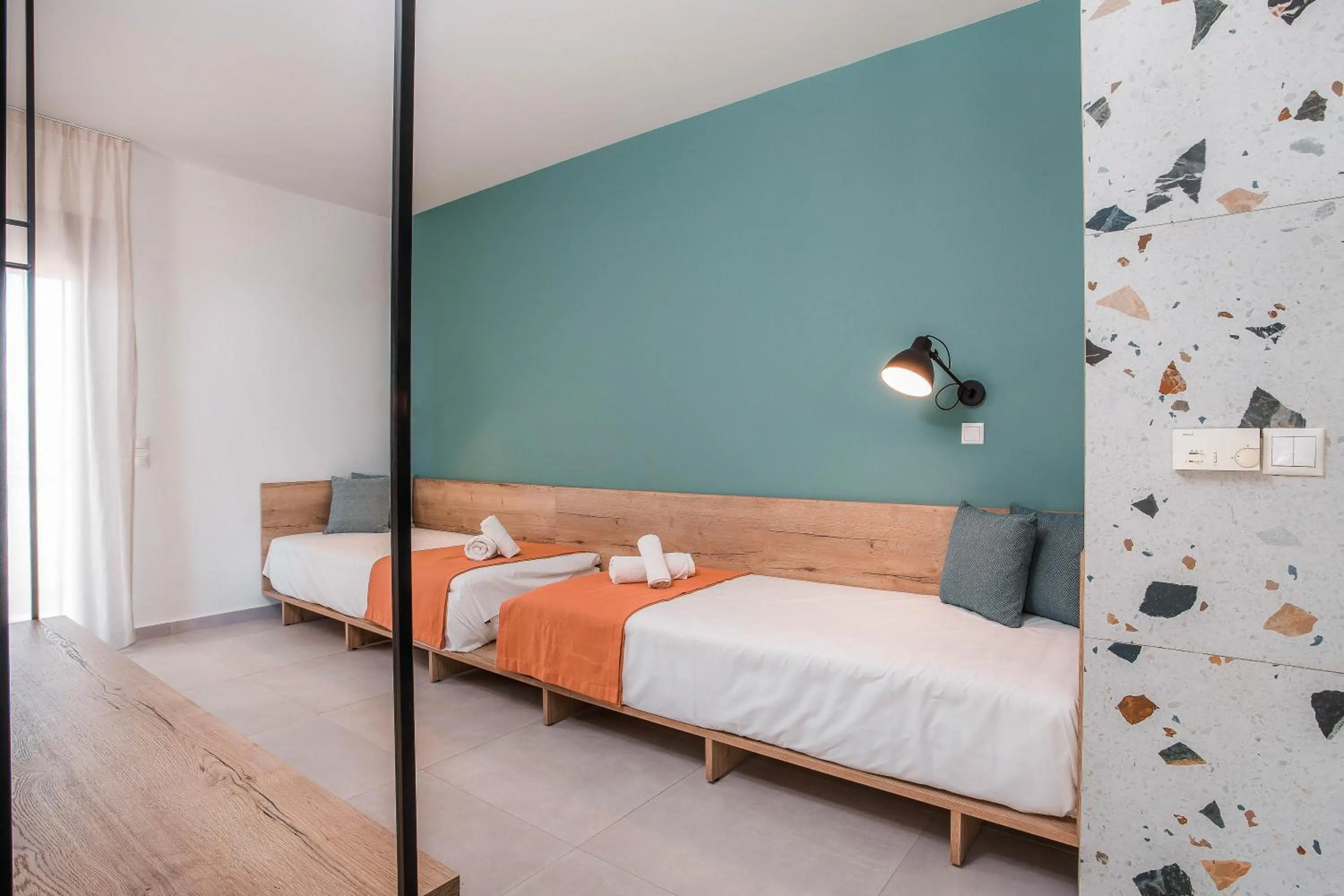 Bedroom, Bed in Mazoren Art Hotel