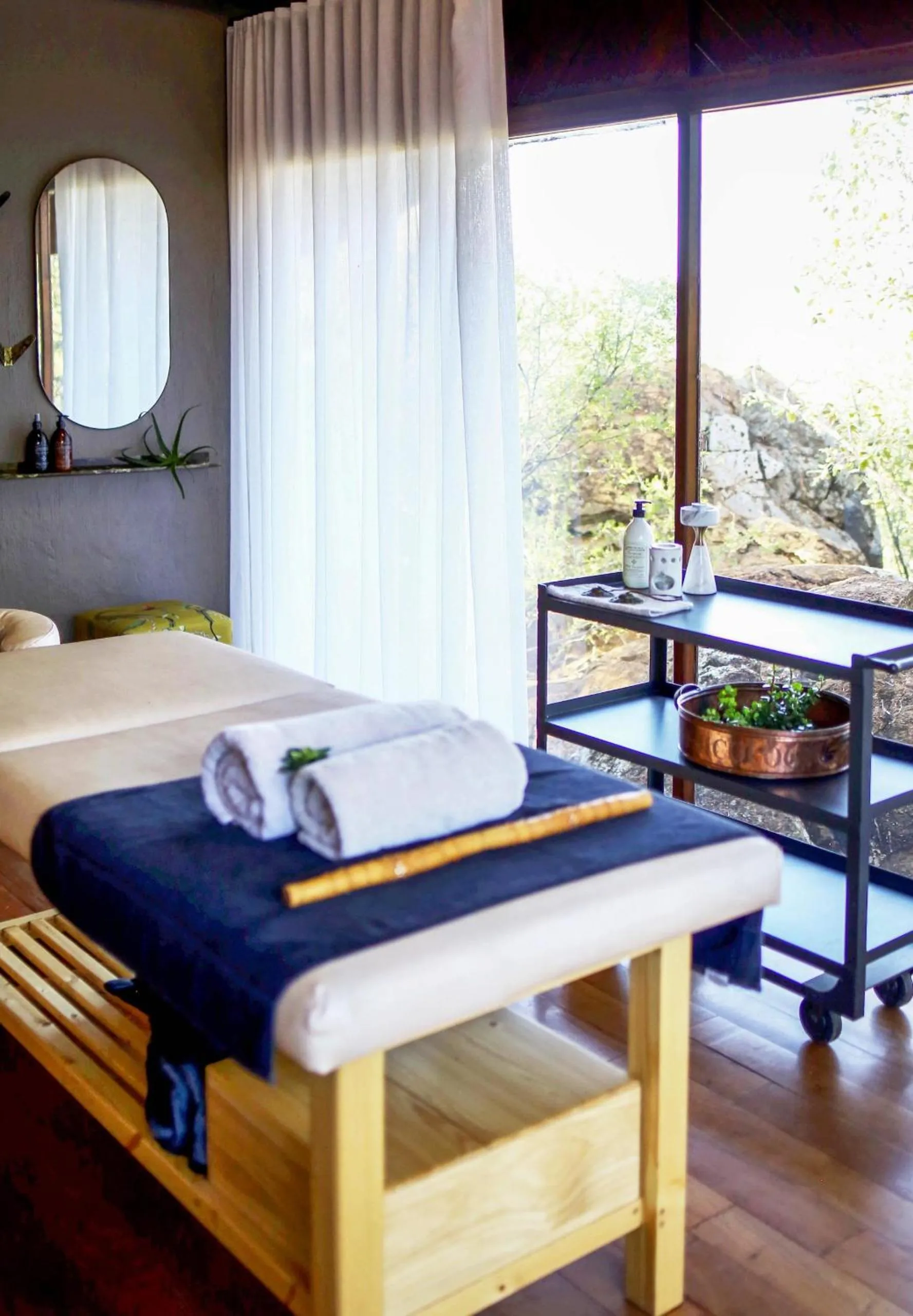 Bed in Madikwe Hills Private Game Lodge