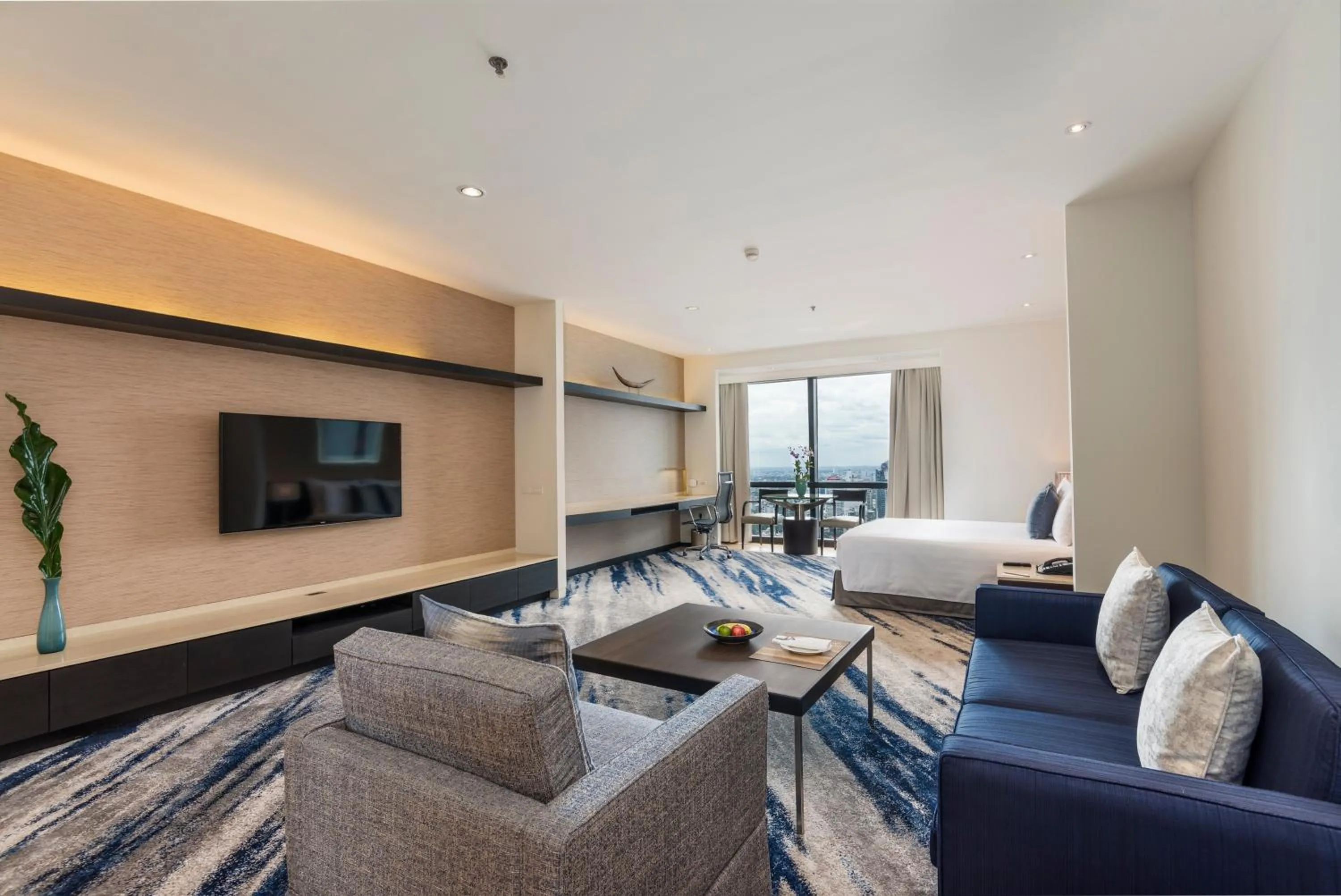 Bedroom in Emporium Suites by Chatrium