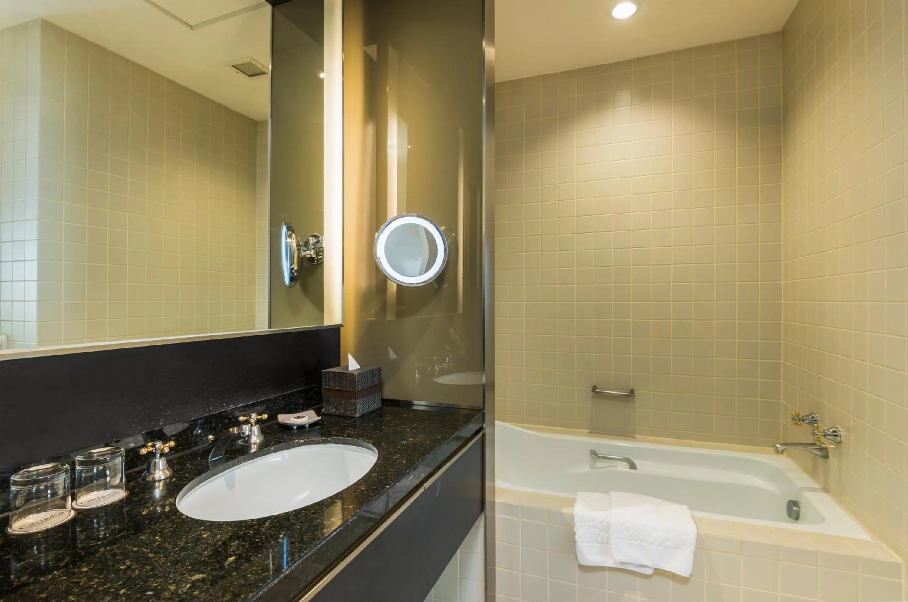 Bathroom in Emporium Suites by Chatrium