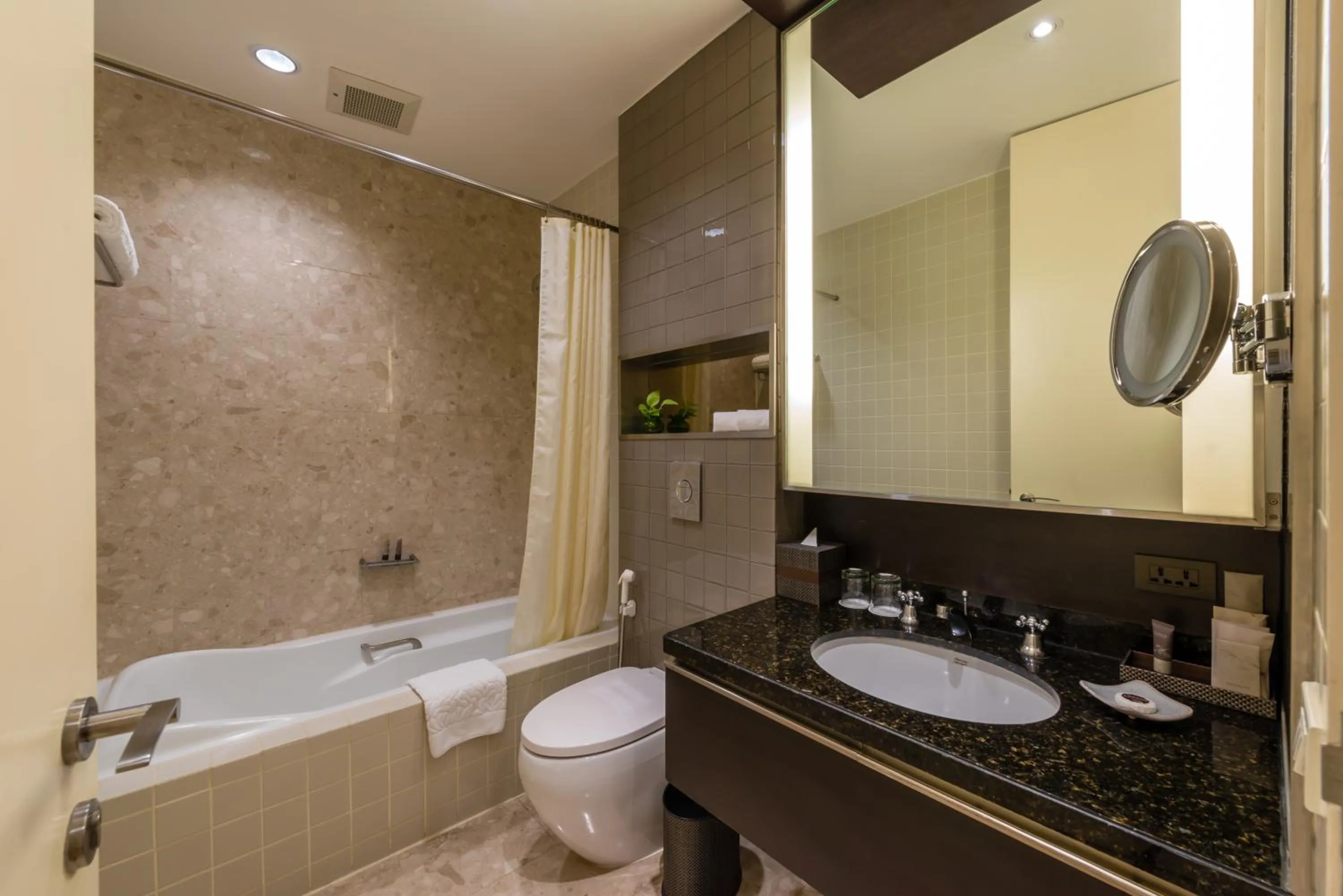 Bathroom in Emporium Suites by Chatrium