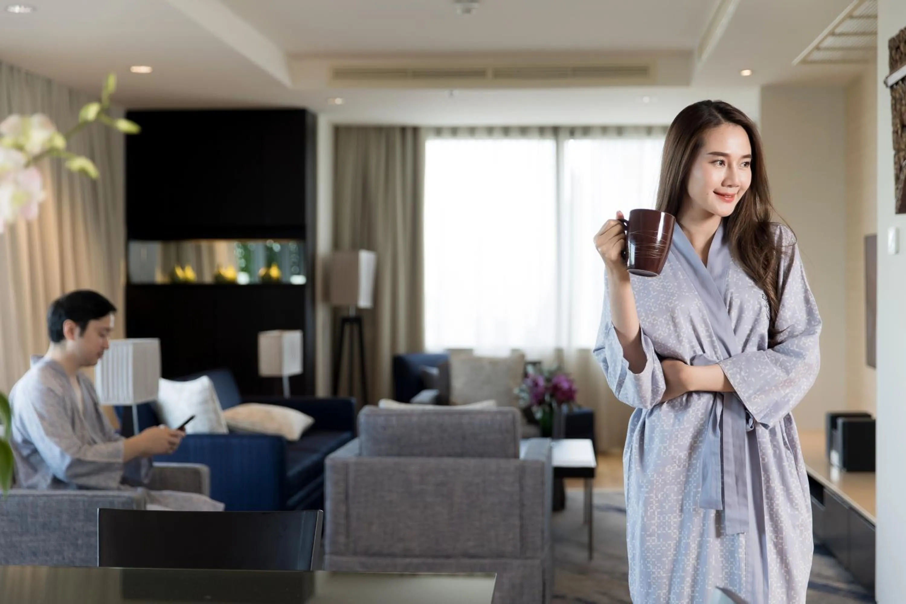 Area and facilities in Emporium Suites by Chatrium