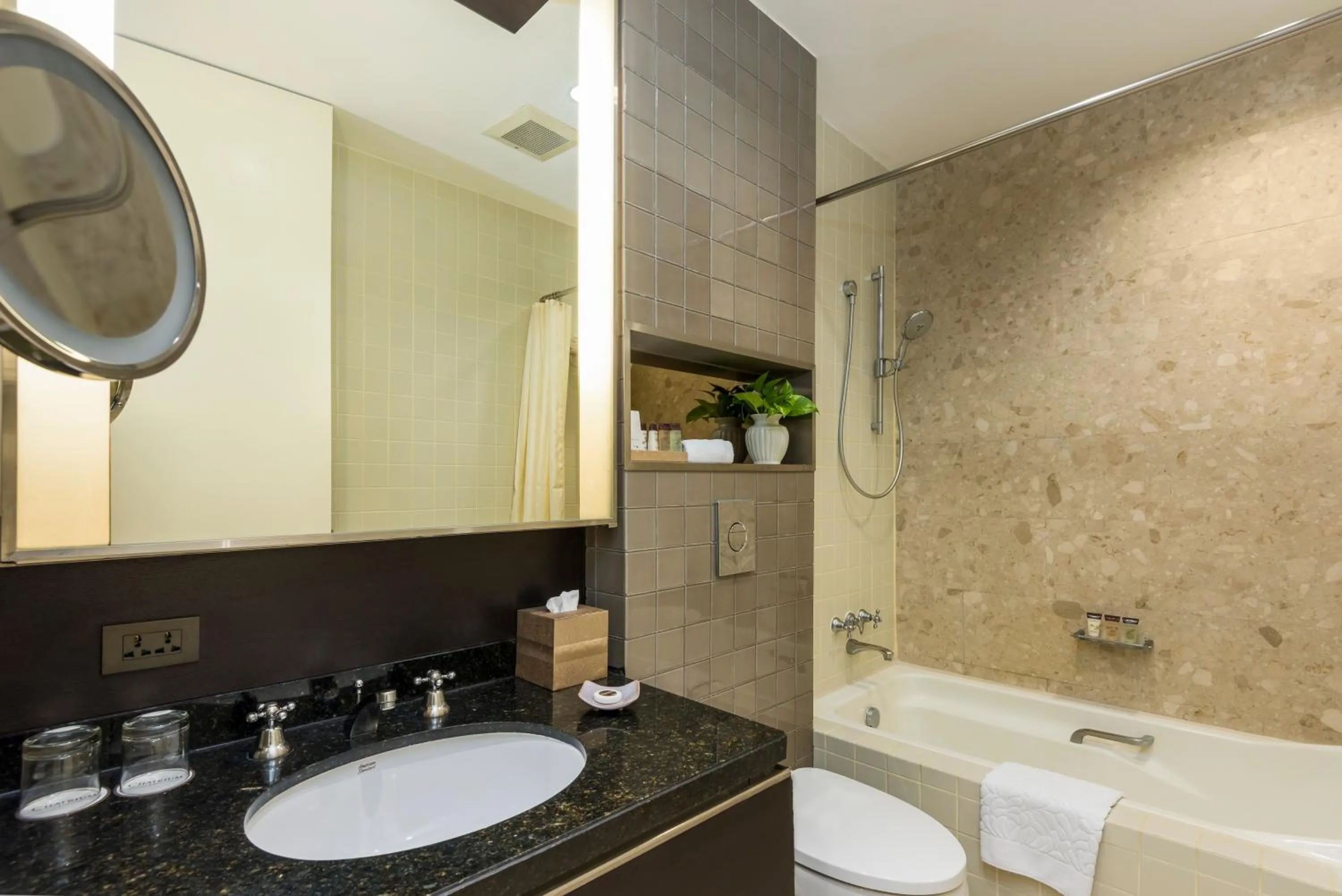 Bathroom in Emporium Suites by Chatrium