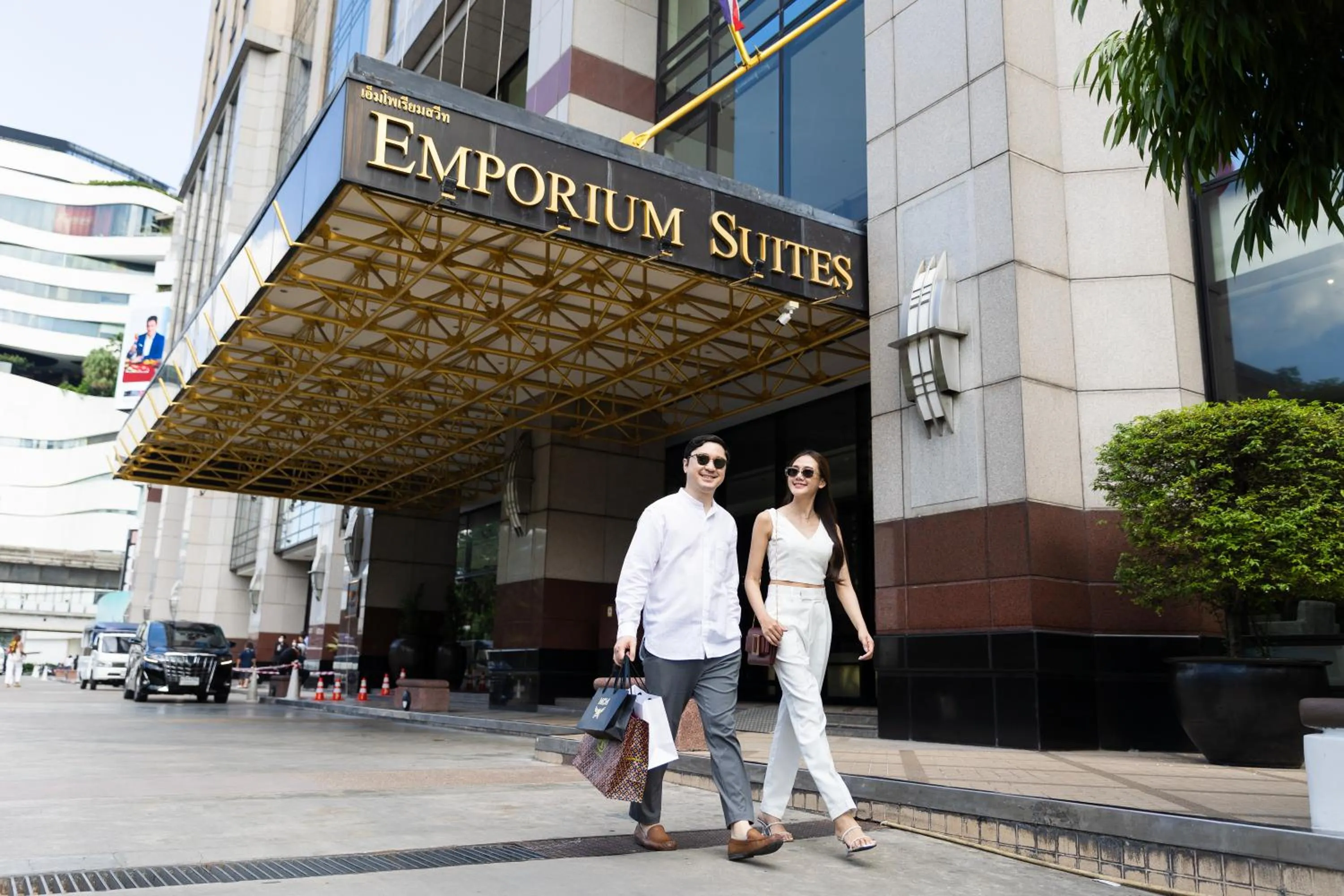 Property building in Emporium Suites by Chatrium