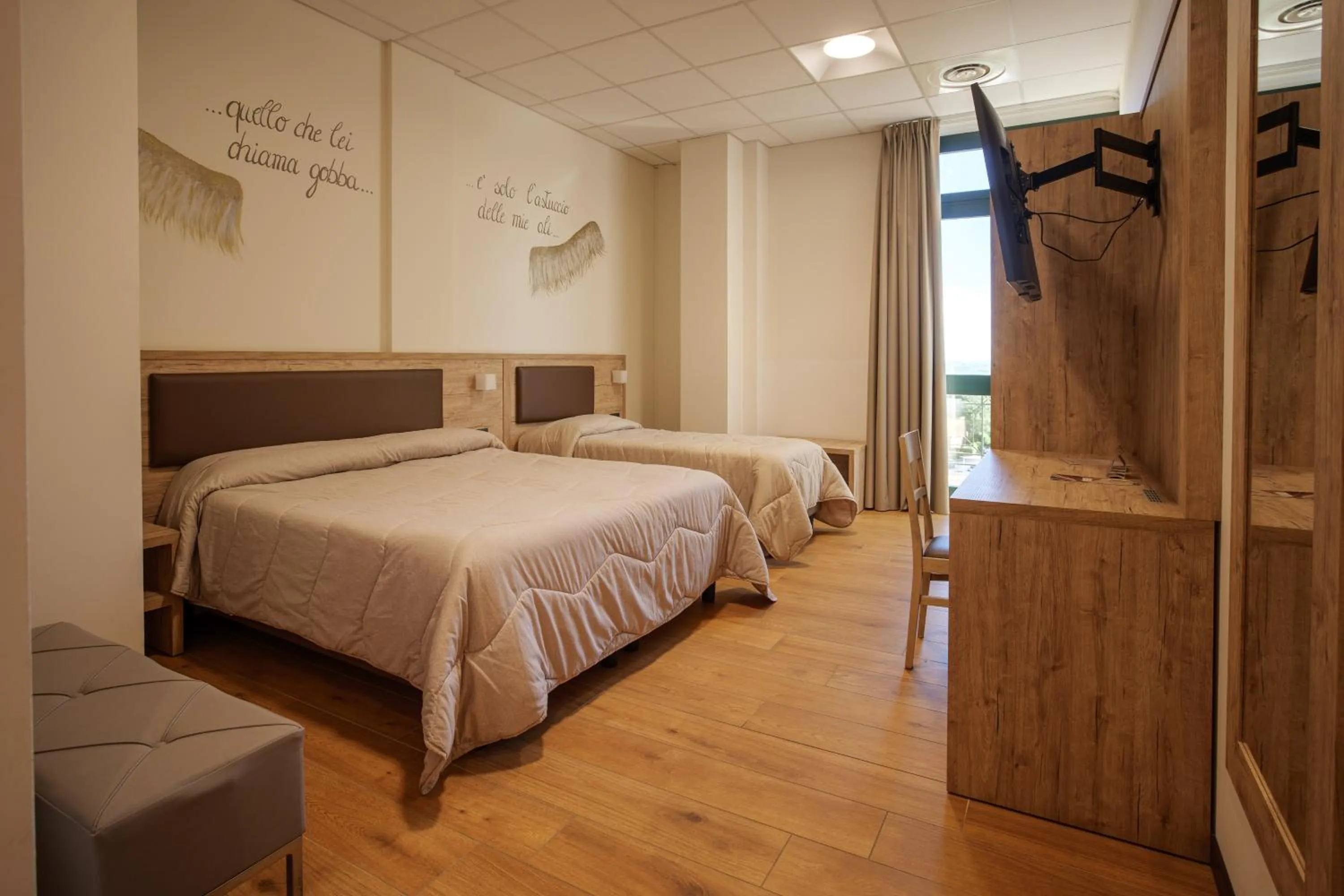 Bed in Hotel Ristorante Da Tonino