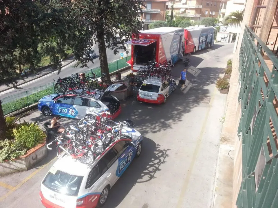 Quiet street view in Hotel Ristorante Da Tonino