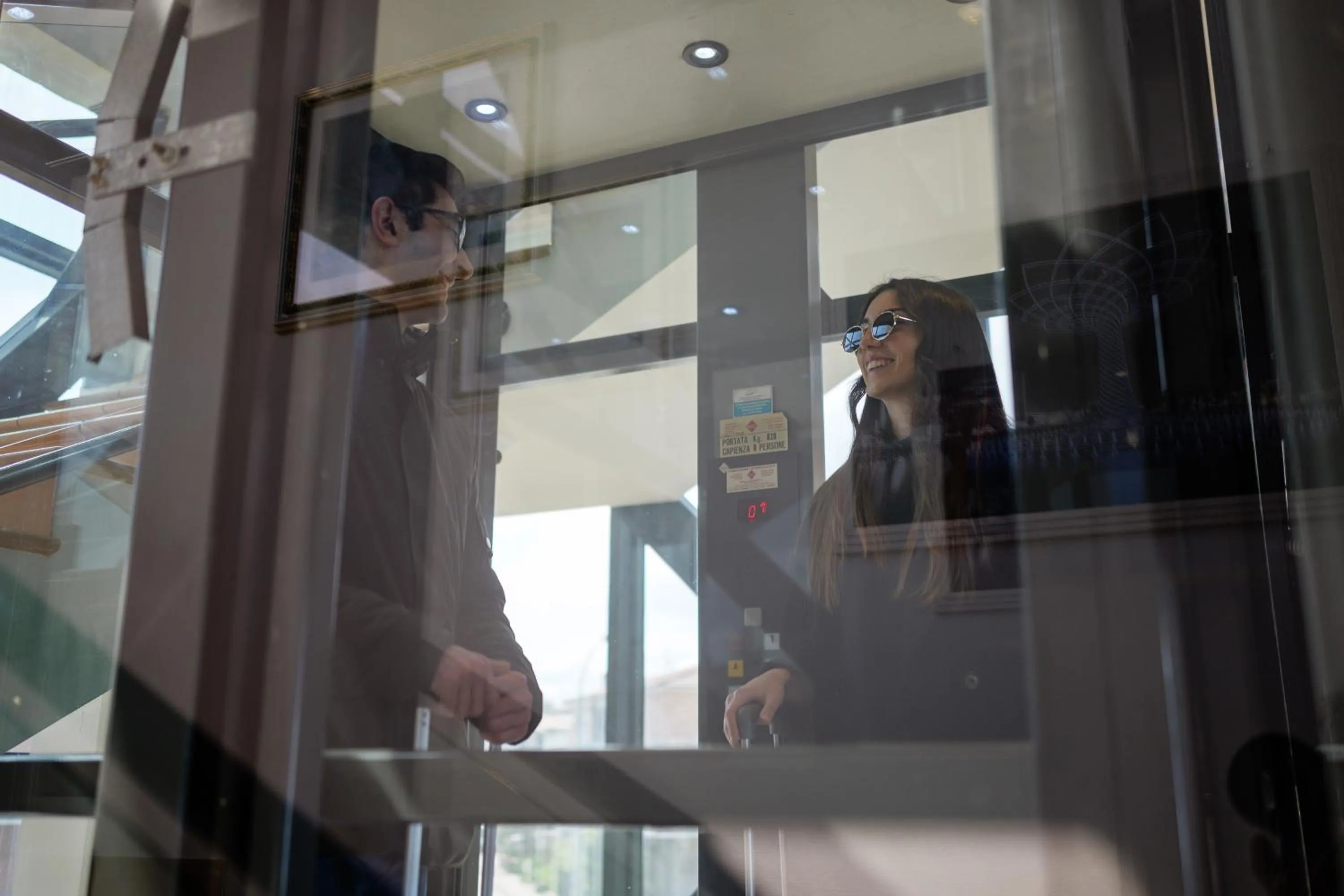 elevator in Hotel Ristorante Da Tonino