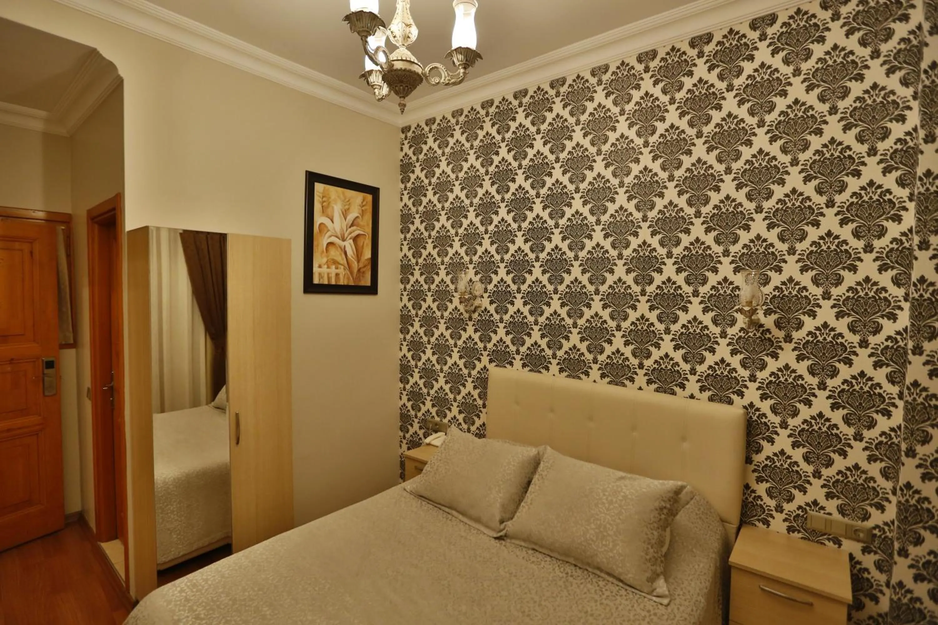 Bed in Mimoza Butik Otel Buyukada