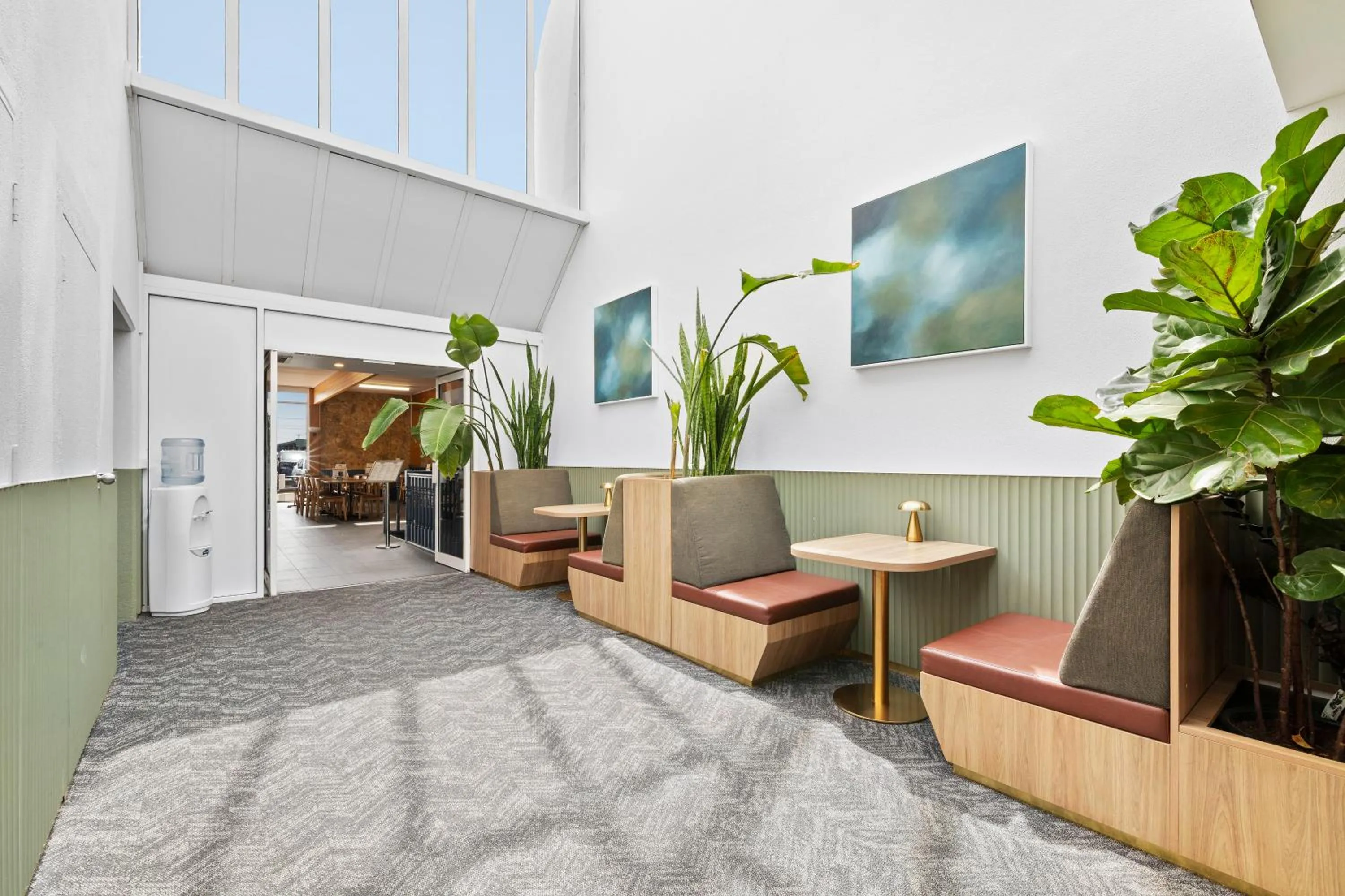 Lobby or reception in Ciloms Airport Lodge Melbourne Airport