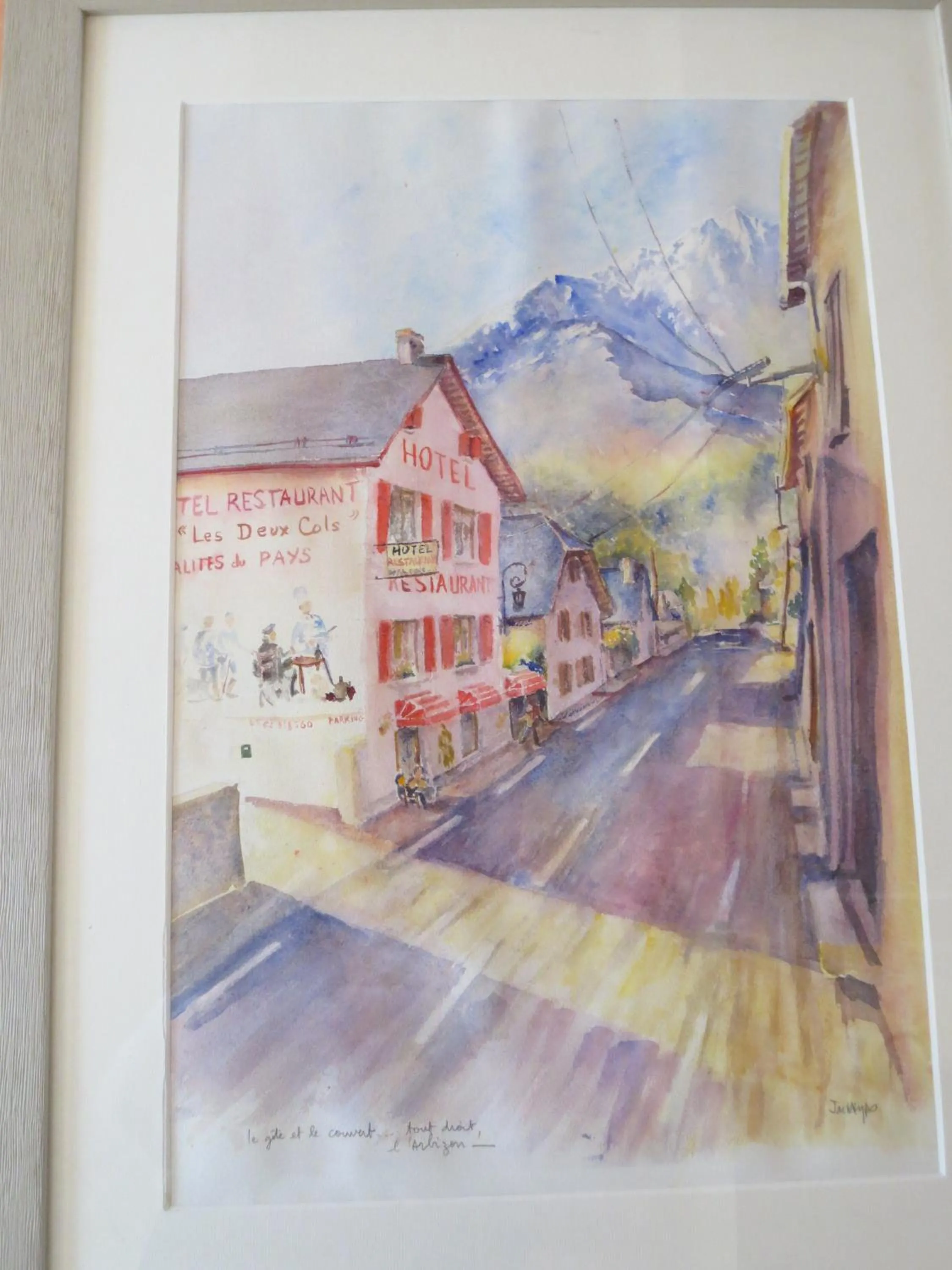 Restaurant/places to eat in Hôtel les Deux Cols