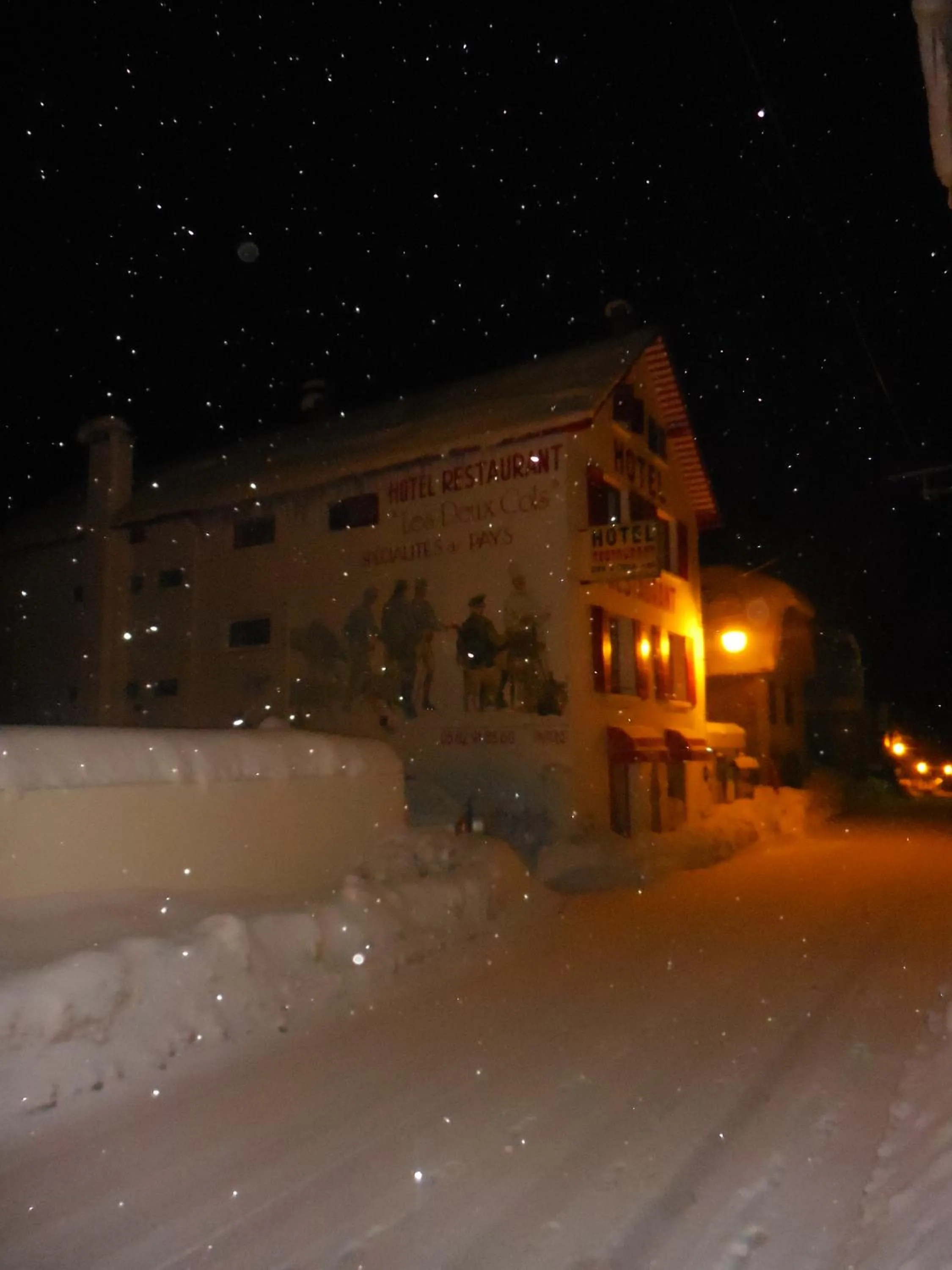 Property building in Hôtel les Deux Cols