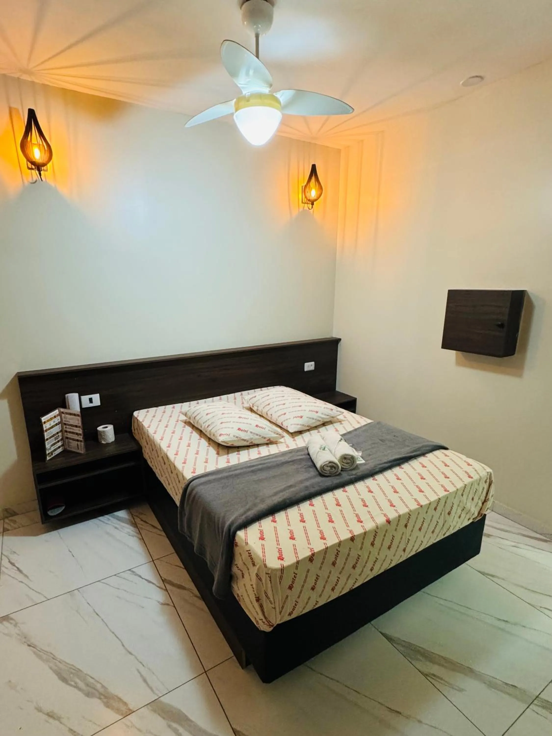 Bed in Hotel Patriarca